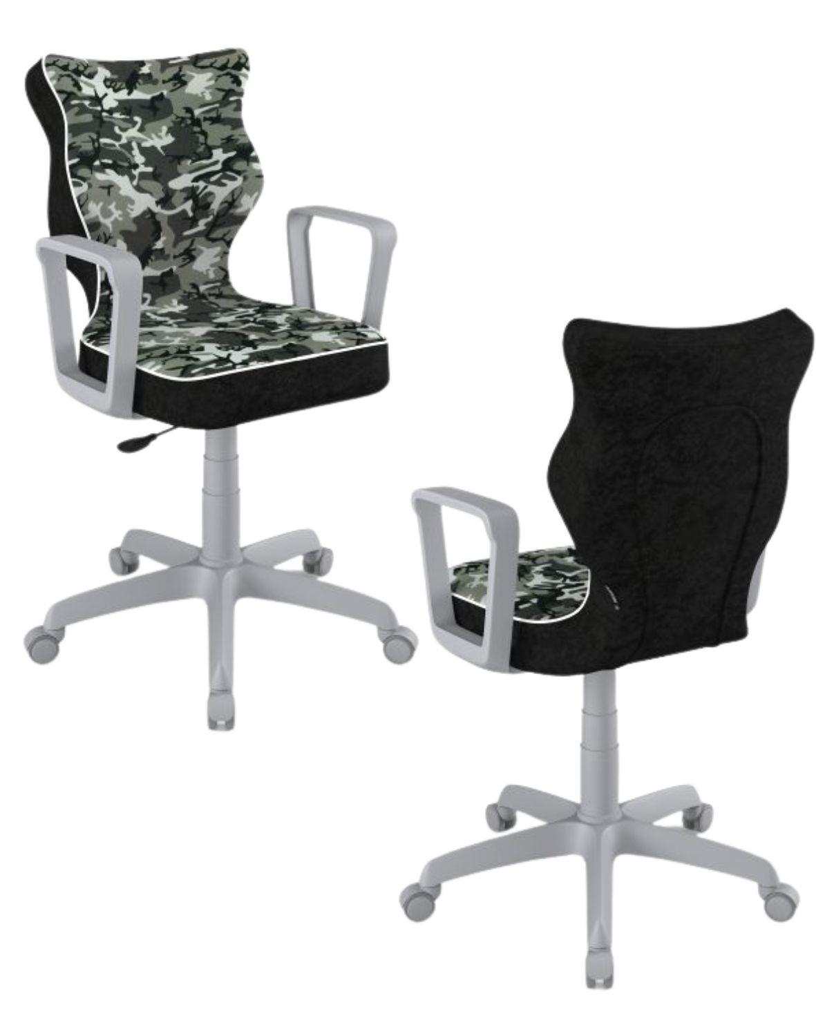 Krzesło młodzieżowe Entelo Norm, Szara Podstawa, Rozmiar 6 (wzrost 159 - 188 cm)