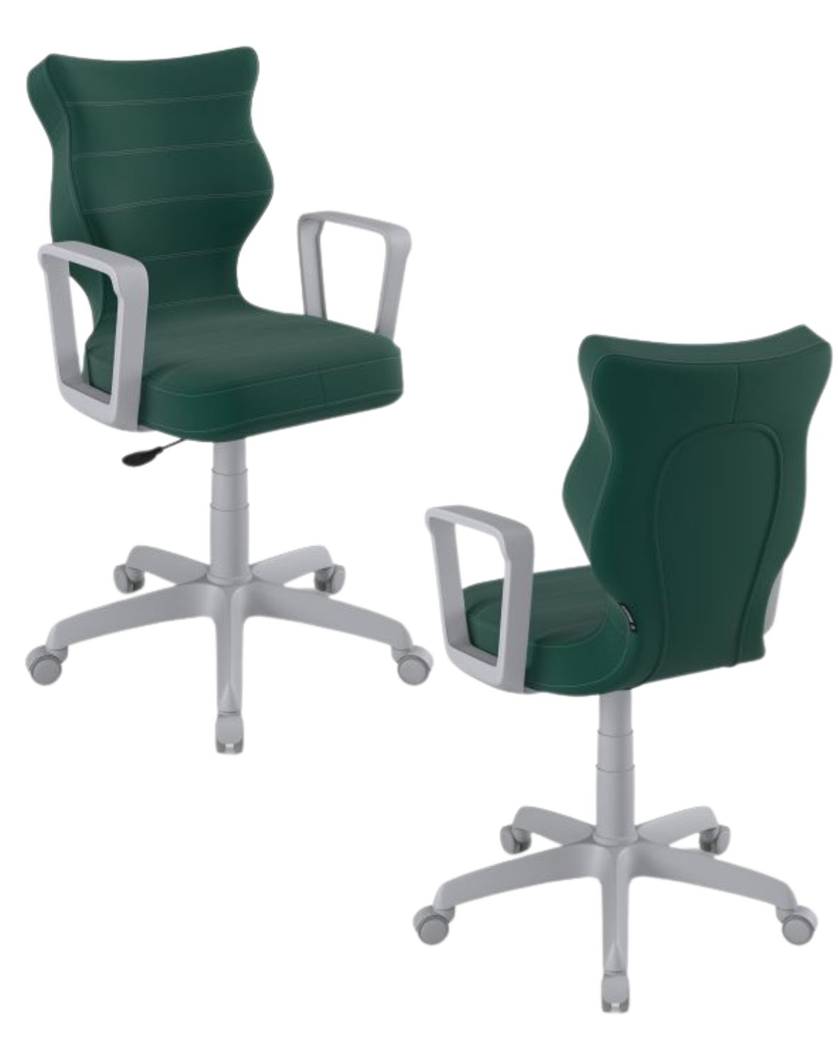 Krzesło młodzieżowe Entelo Norm, Szara Podstawa, Rozmiar 6 (wzrost 159 - 188 cm)