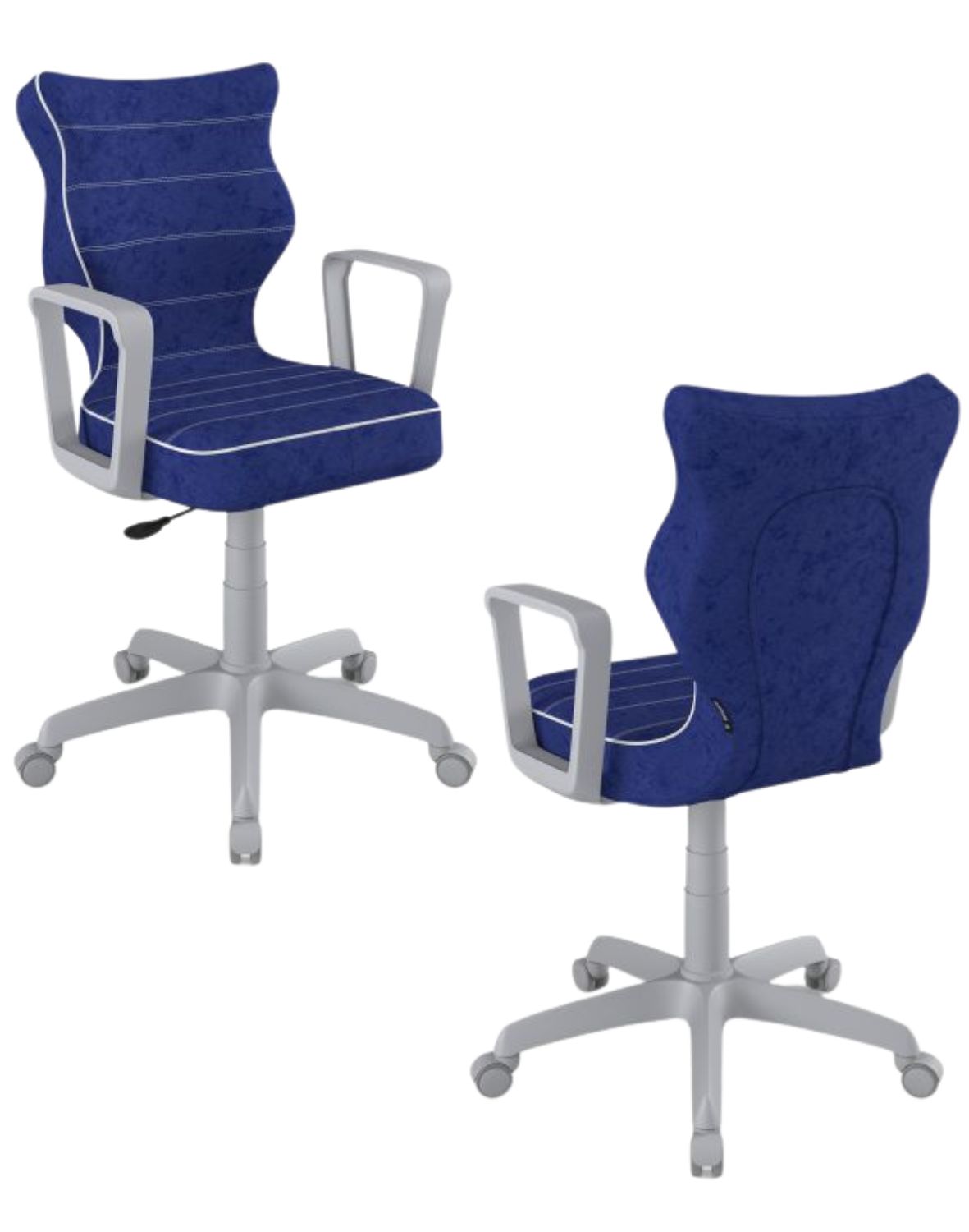 Krzesło młodzieżowe Entelo Norm, Szara Podstawa, Rozmiar 6 (wzrost 159 - 188 cm)