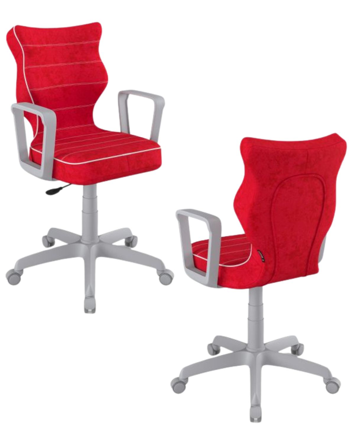 Krzesło młodzieżowe Entelo Norm, Szara Podstawa, Rozmiar 6 (wzrost 159 - 188 cm)