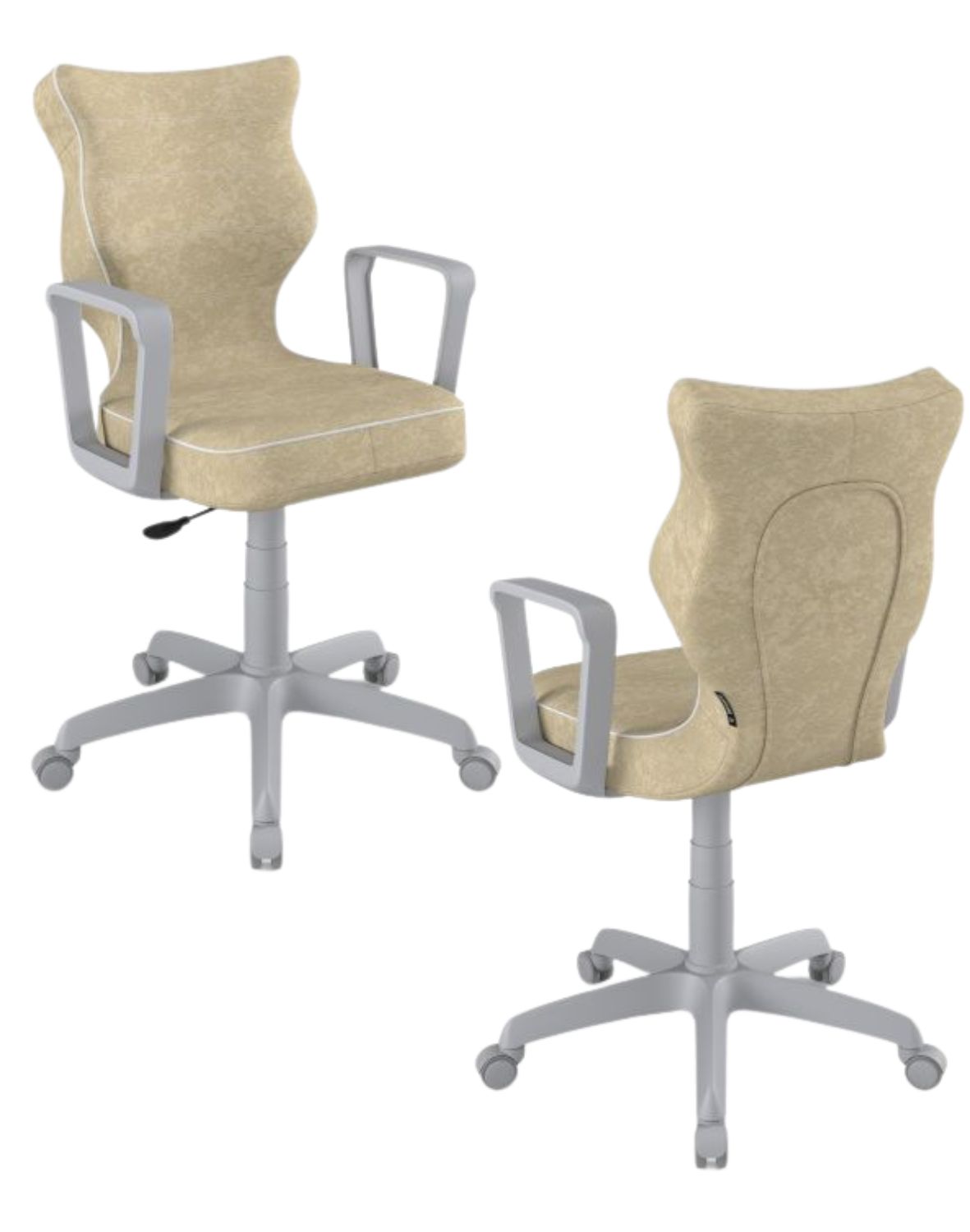 Krzesło młodzieżowe Entelo Norm, Szara Podstawa, Rozmiar 6 (wzrost 159 - 188 cm)