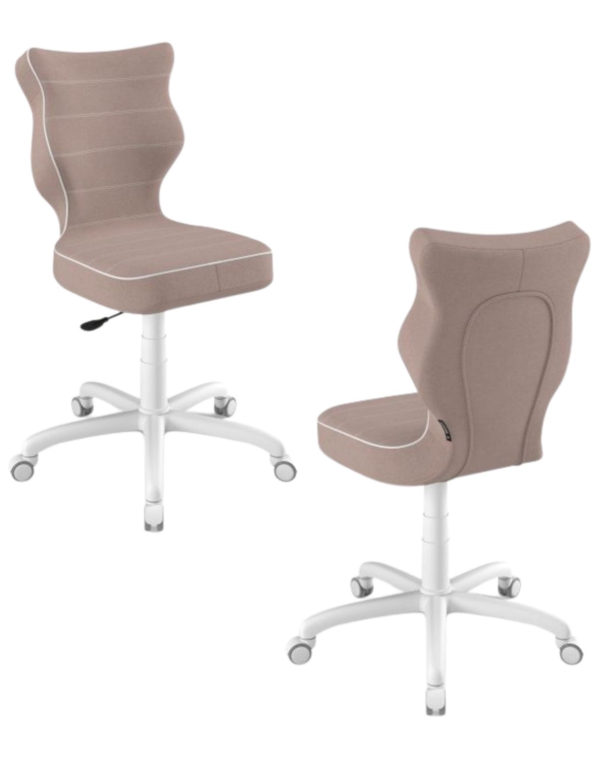 Krzesło dziecięce obrotowe Petit 159-188 cm Biała Podstawa