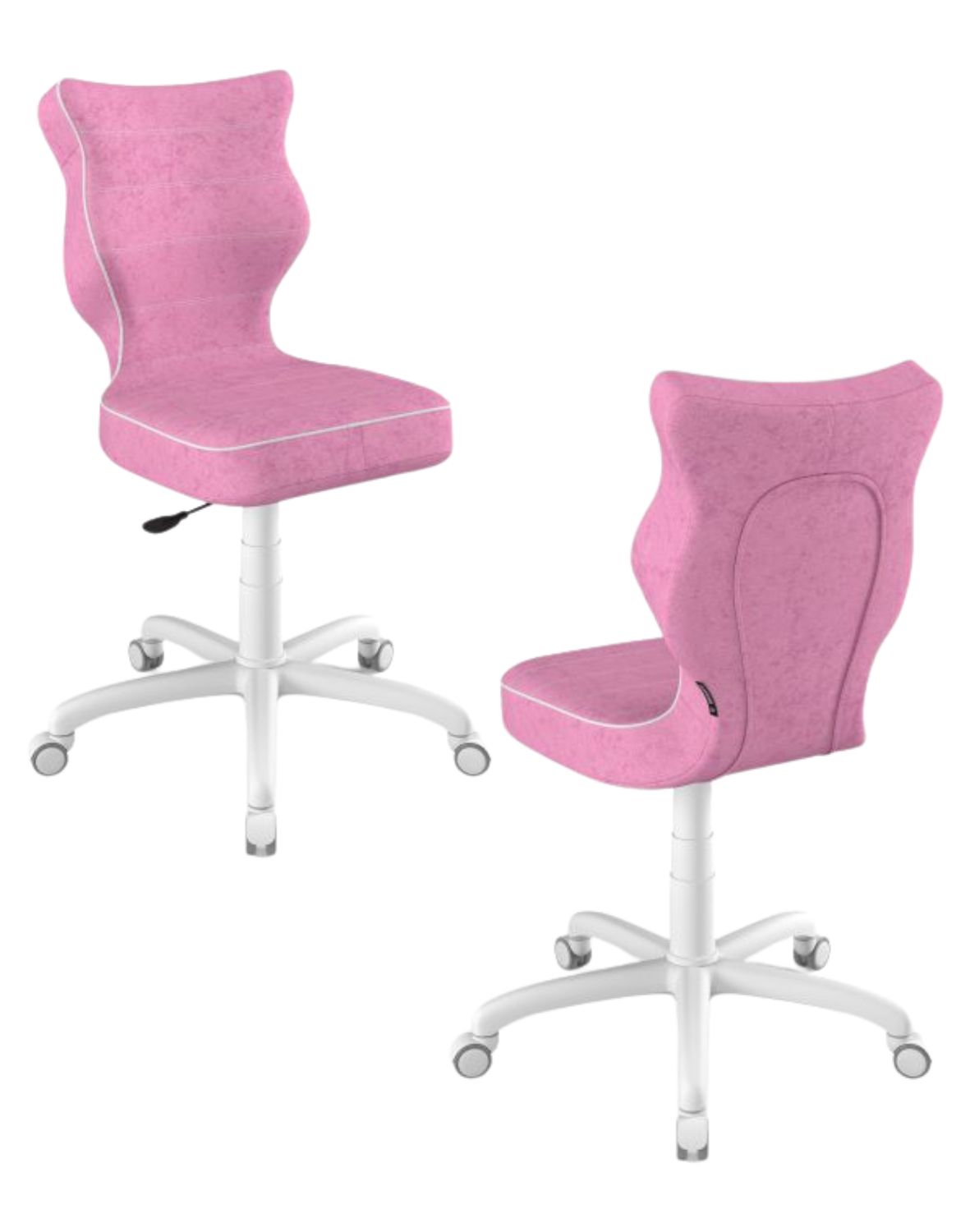 Krzesło dziecięce obrotowe Petit 146-176,5 cm Biała Podstawa