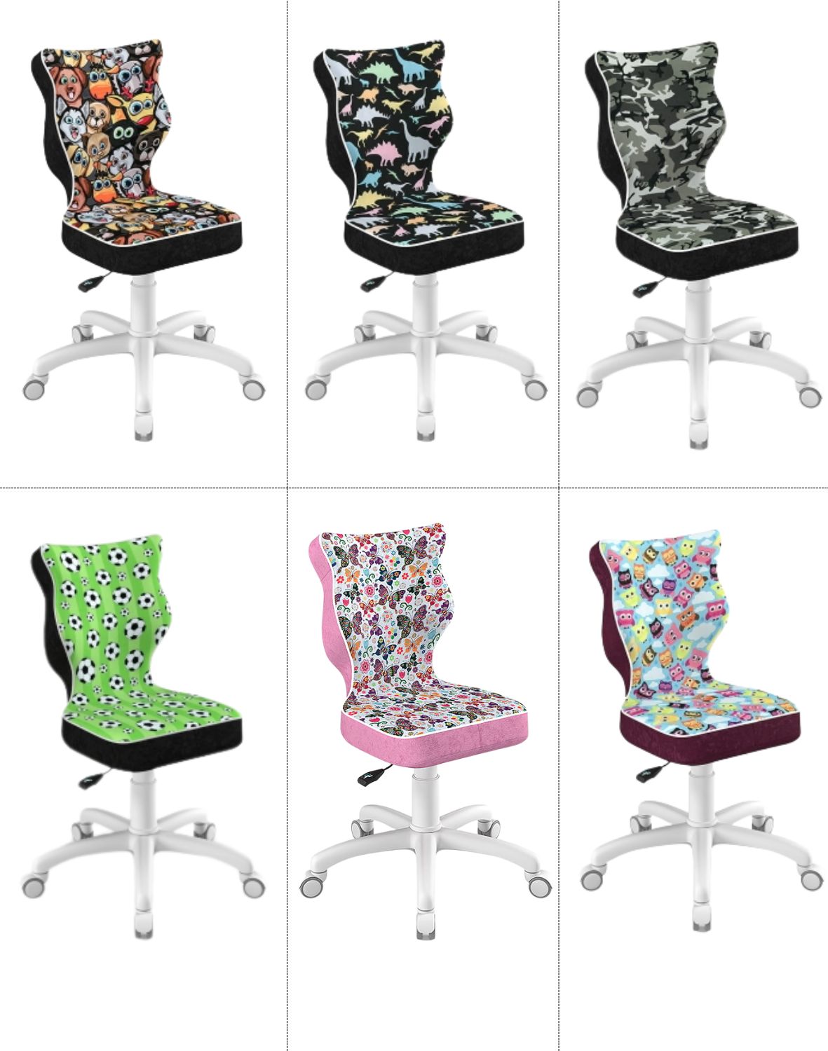 krzeslo obrotowe petit 133 159 biala podstawa