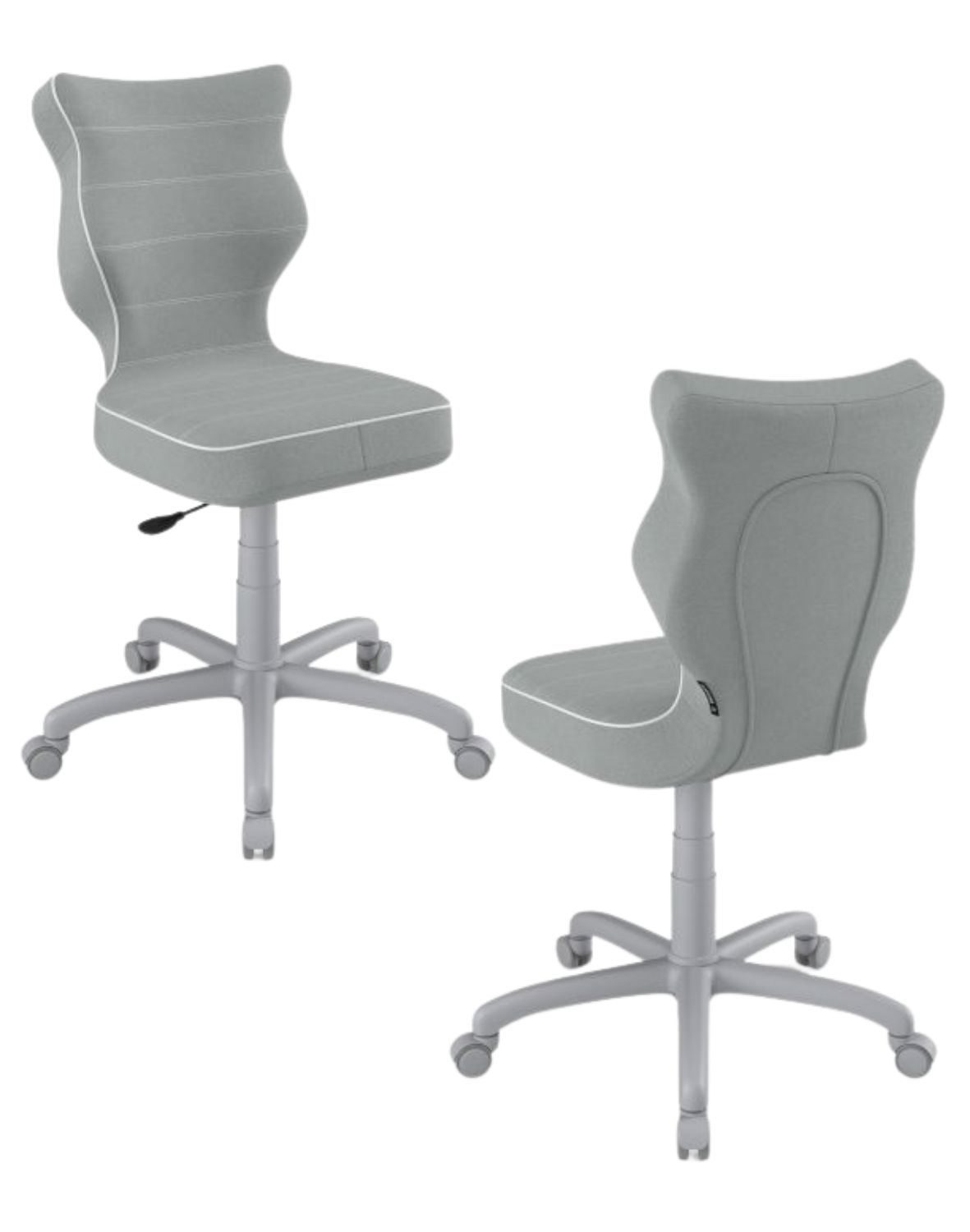 rzesło dziecięce obrotowe Petit 146-176,5 cm Szara Podstawa