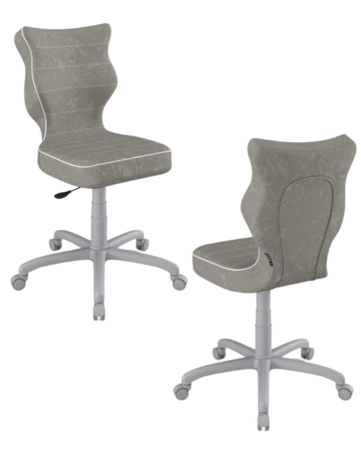 rzesło dziecięce obrotowe Petit 146-176,5 cm Szara Podstawa