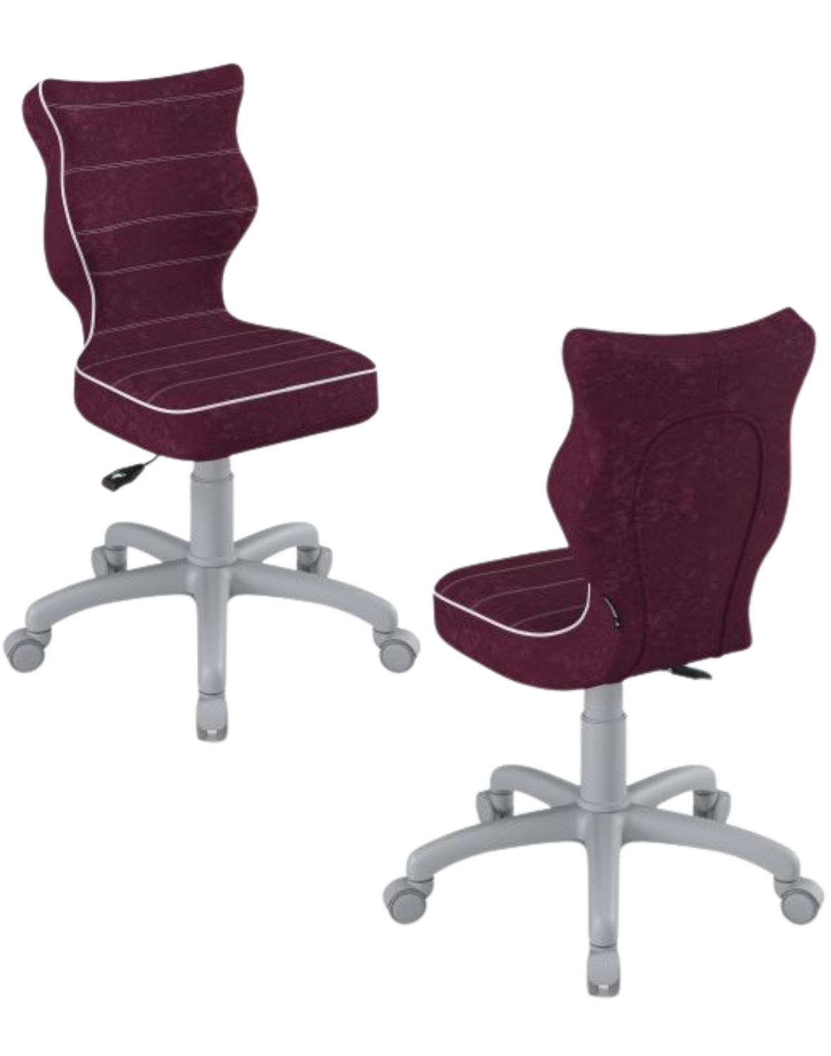 rzesło dziecięce obrotowe Petit 146-176,5 cm Szara Podstawa