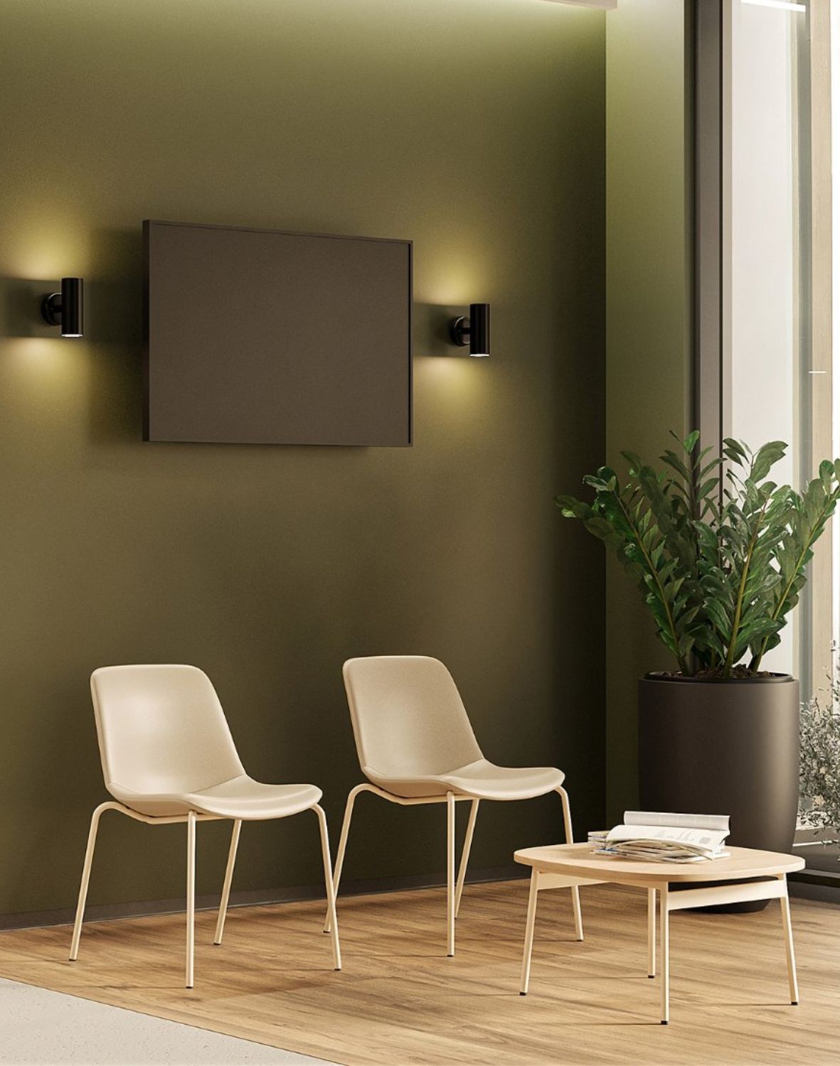 Sitari krzesło ramowe plastikowe 4L