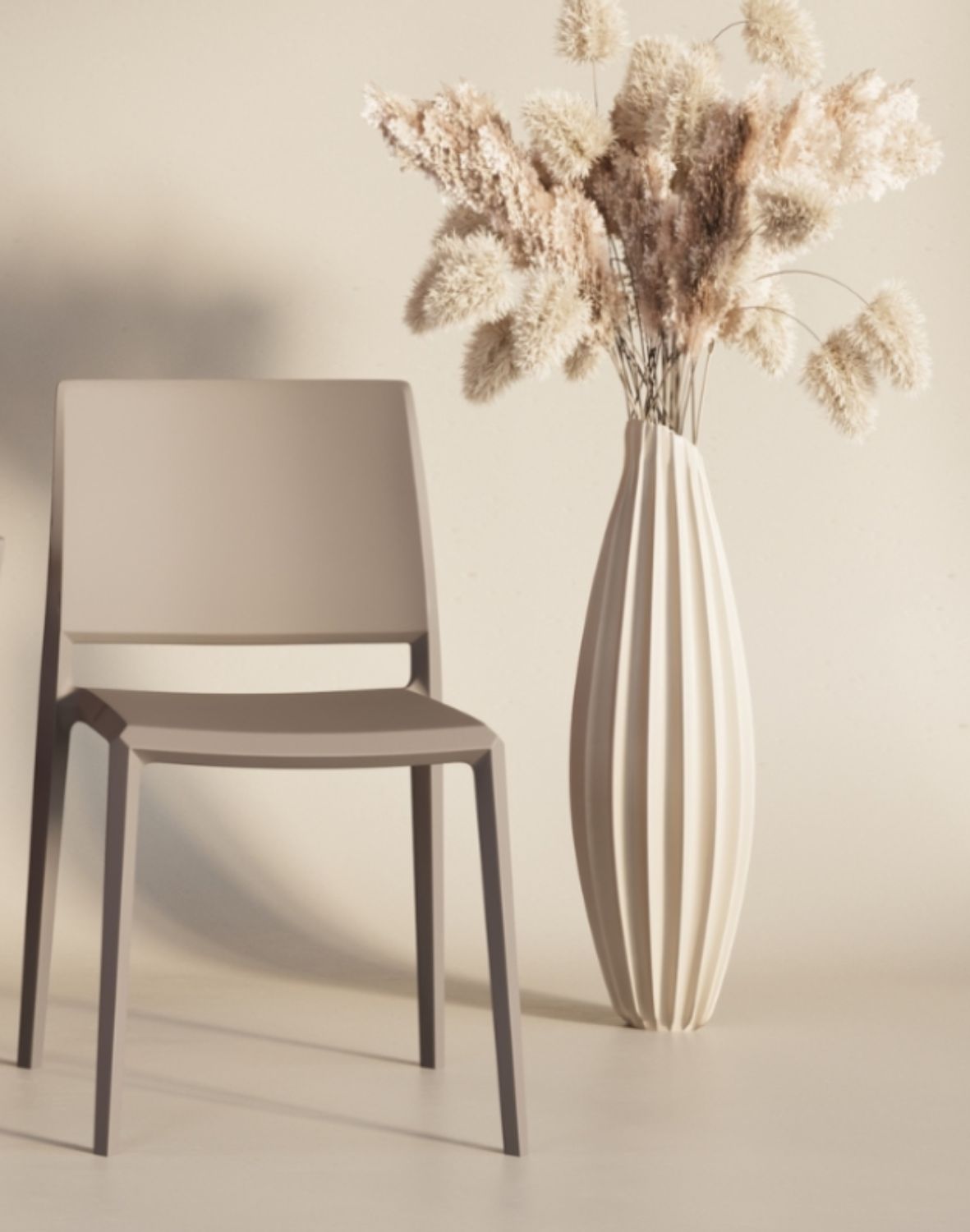 Krzesło ramowe plastikowe Yuni 4L