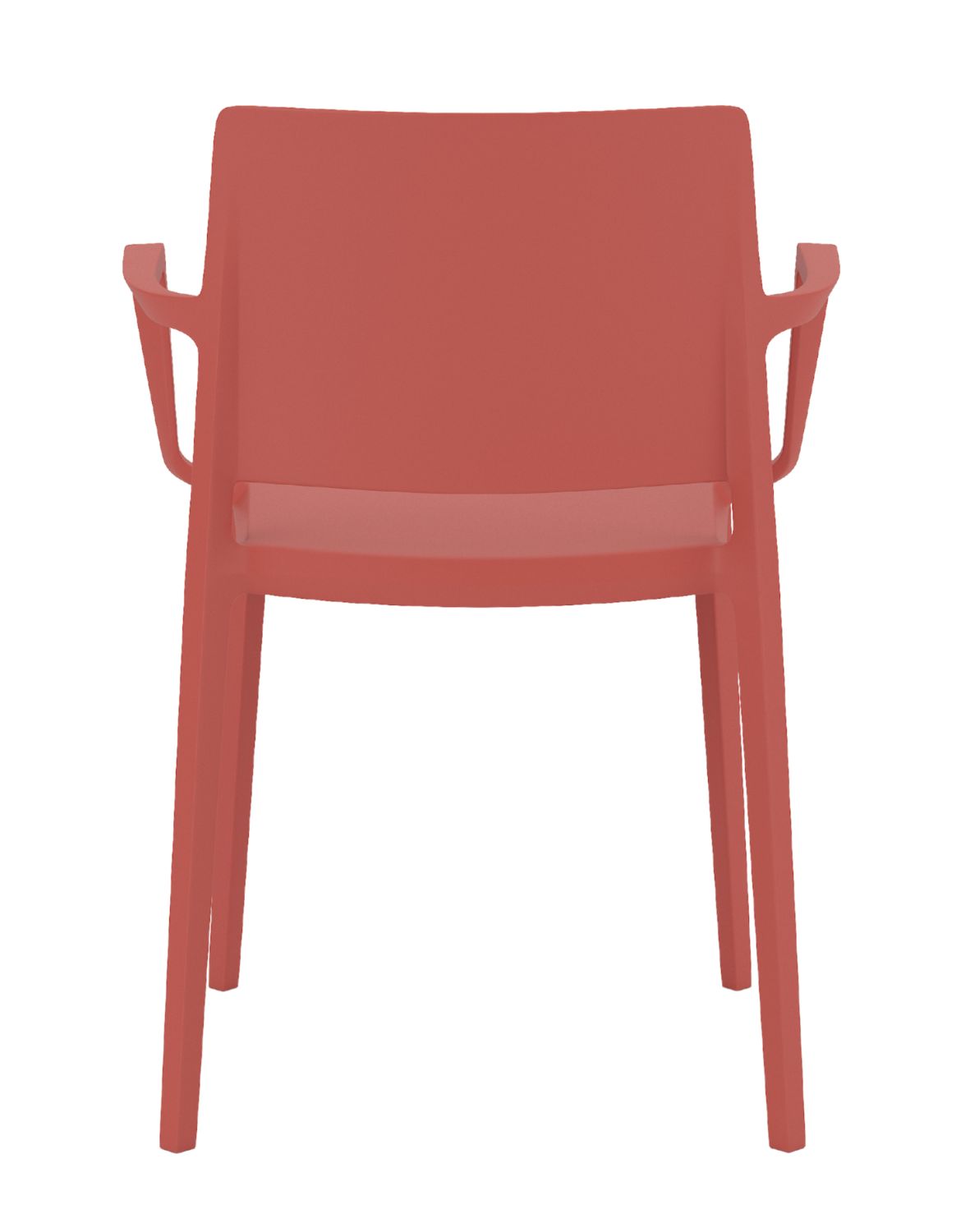 Krzesło ramowe plastikowe Yuni 4LA z podłokietnikami