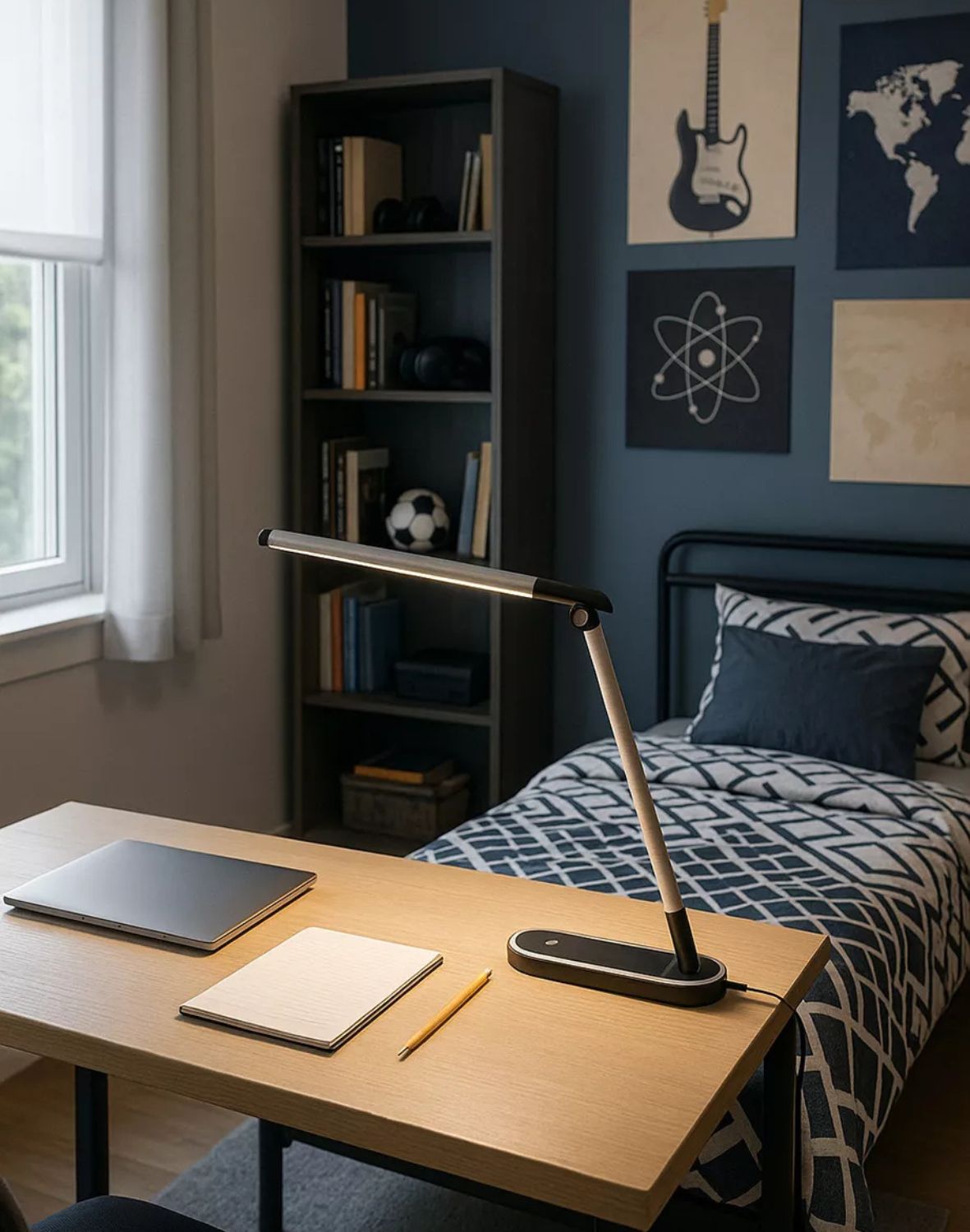 lampa-led-niko-czarna