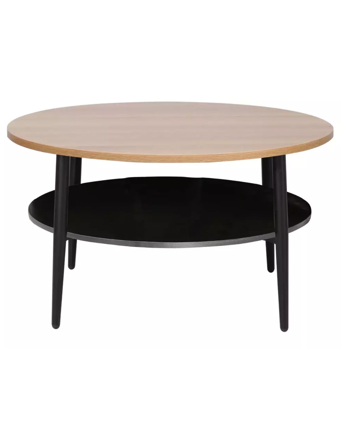 Ława Ella A dąb, czarny mat