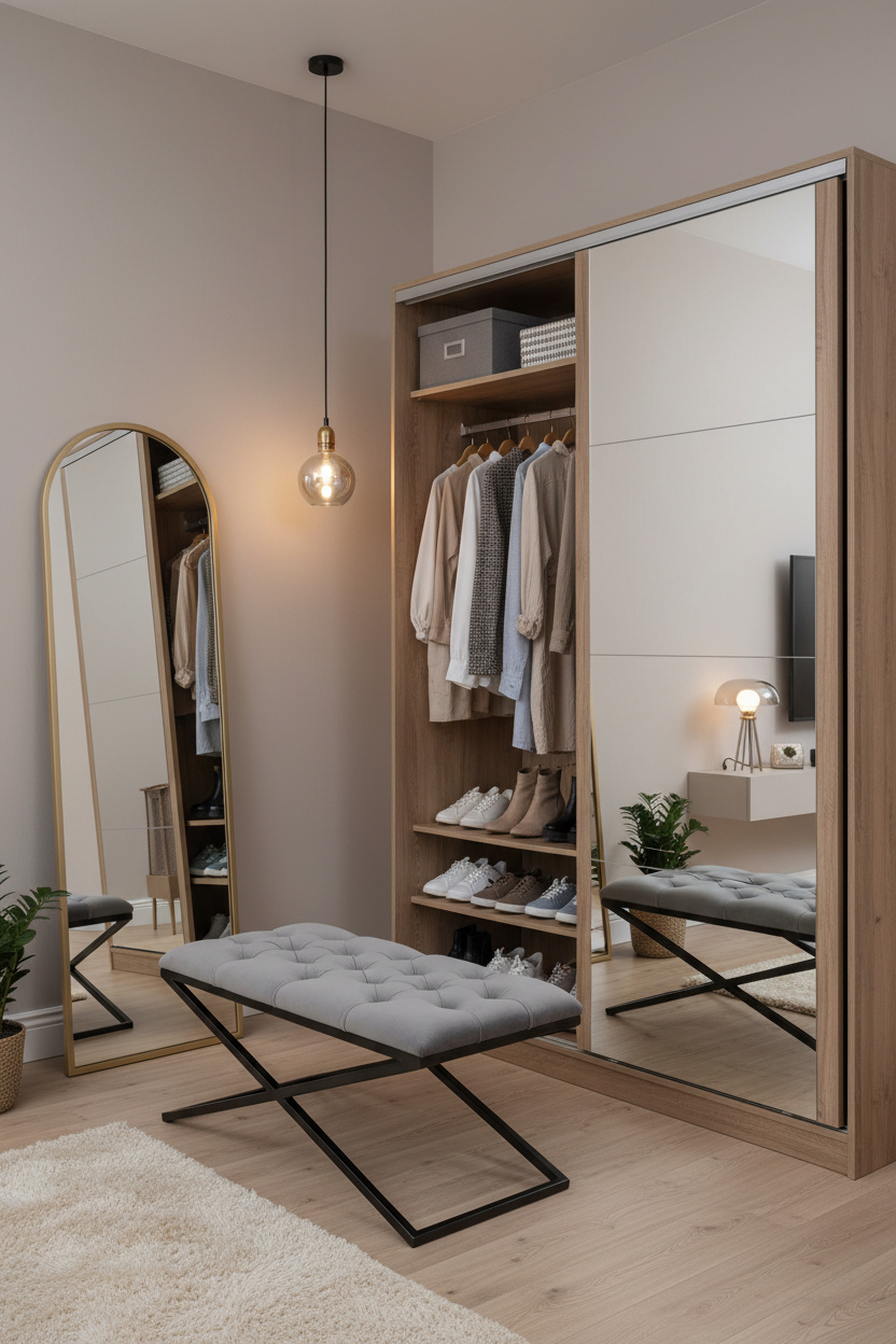 Ławka Linda Cross Chesterfield 45x90