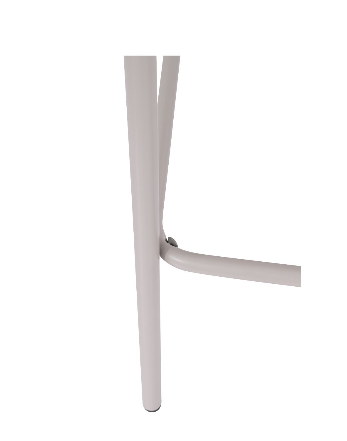 hoker do kuchni z podnóżkiem livia, beżowy/kaszmir