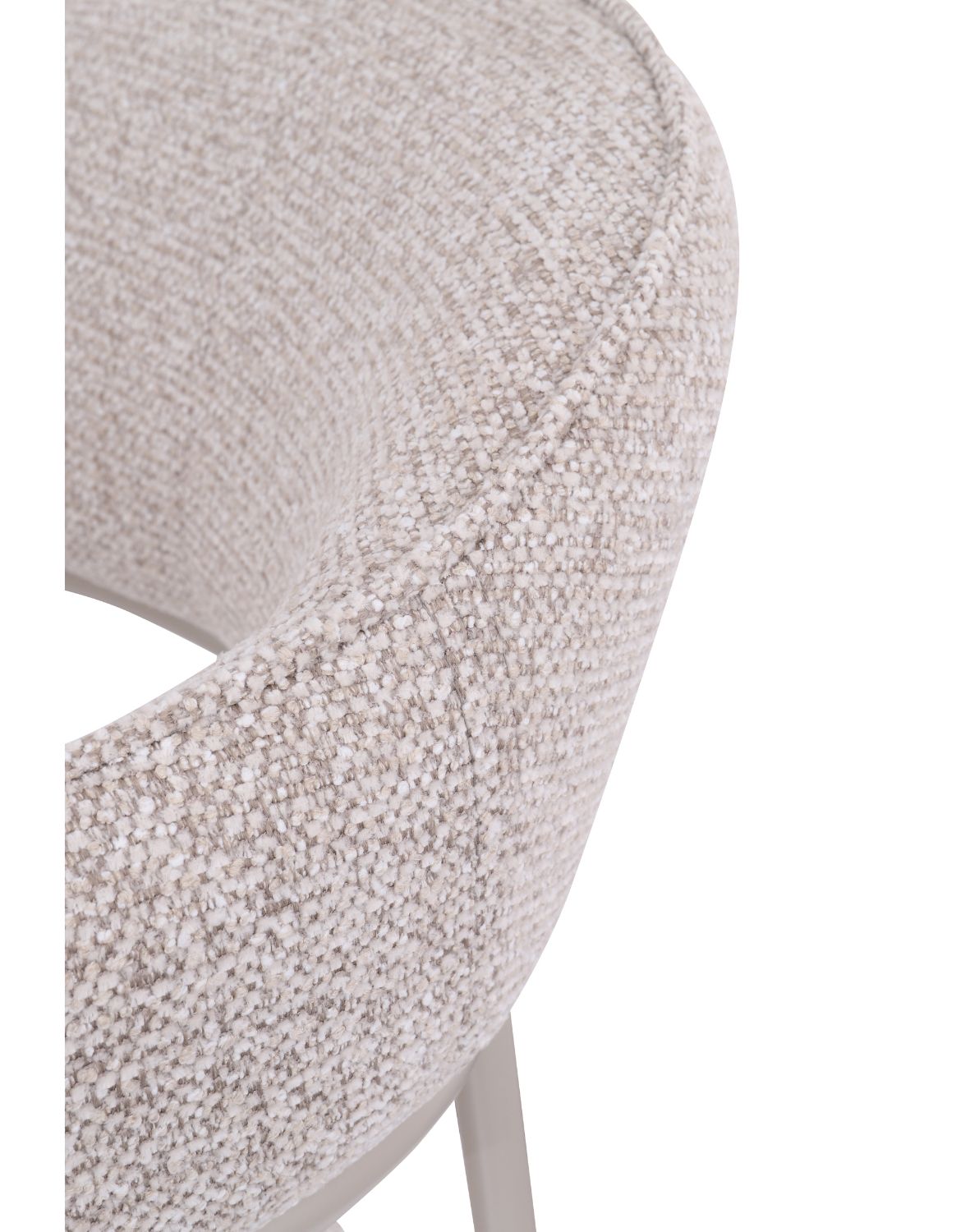 hoker do kuchni z podnóżkiem livia, beżowy/kaszmir