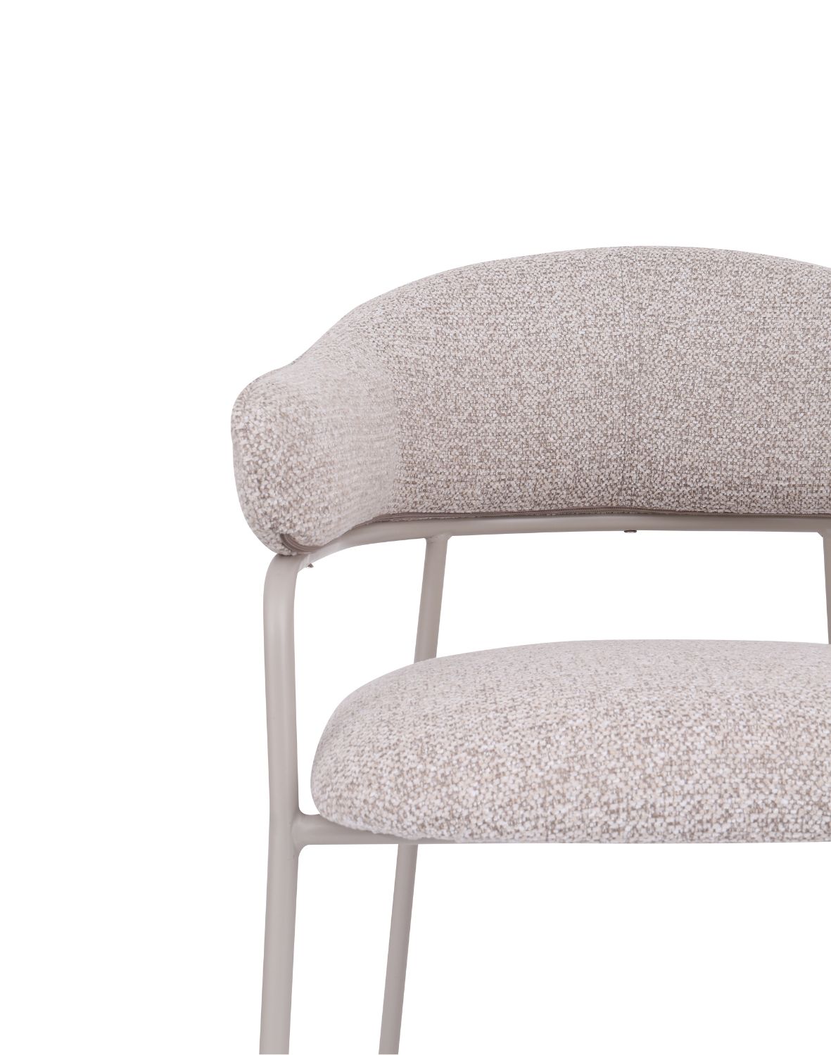 krzesło do jadalni z livia, beżowe/kaszmir