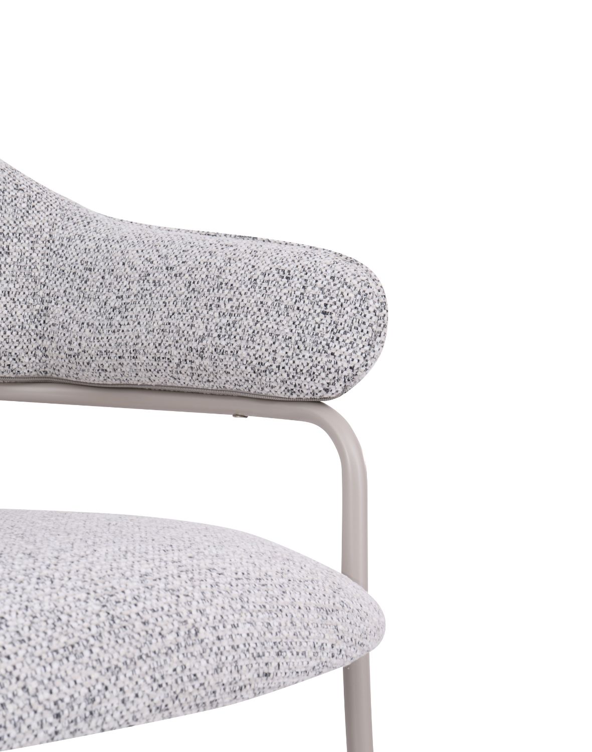 krzesło do jadalni z livia, szare/kaszmir