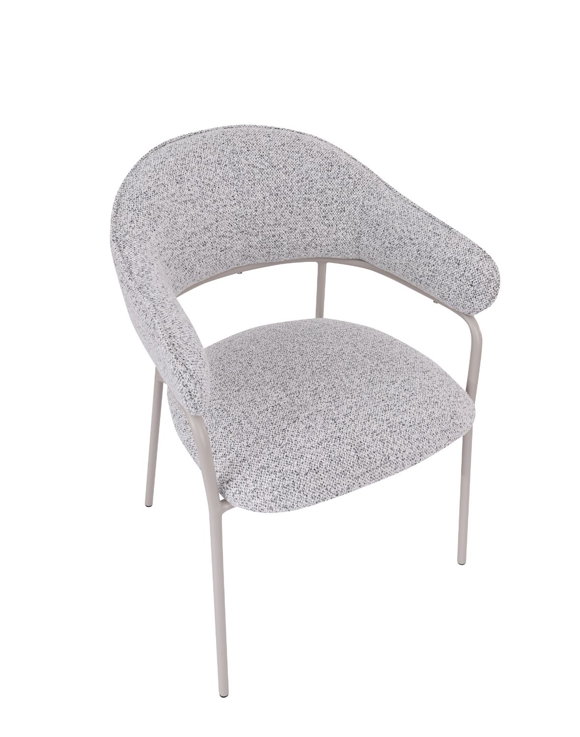 krzesło do jadalni z livia, szare/kaszmir