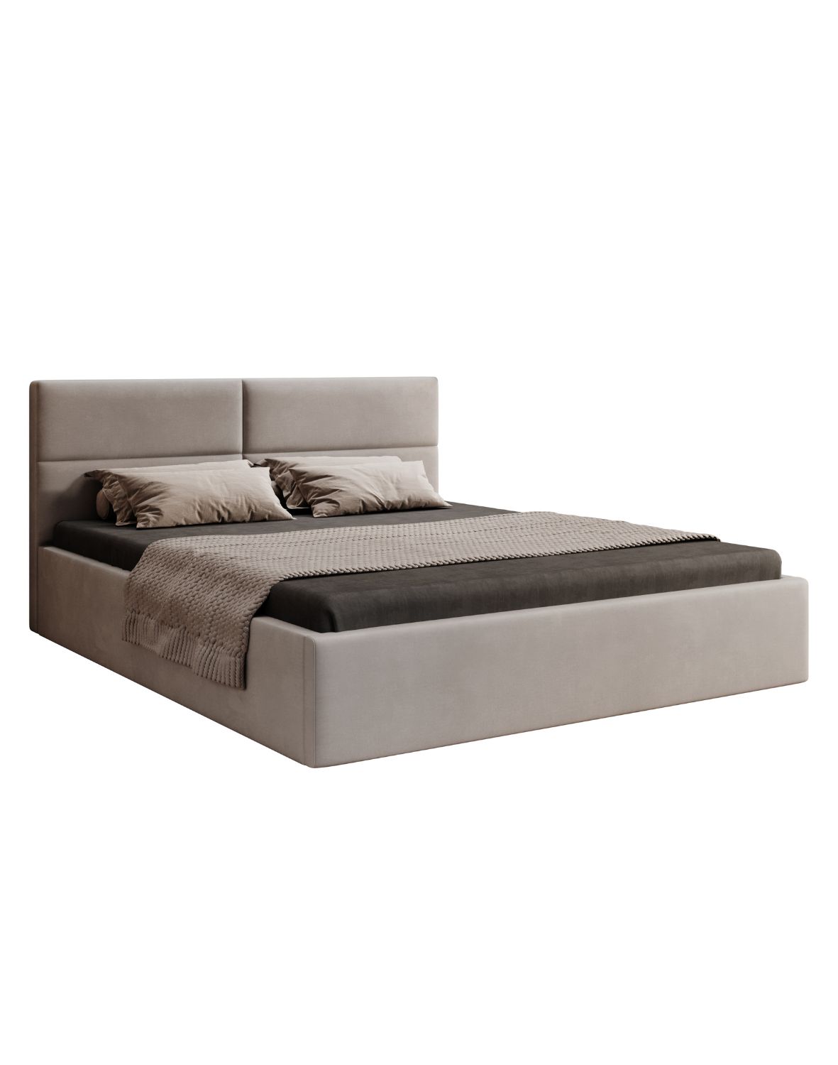 łóżko tapicerowane conti slim 3