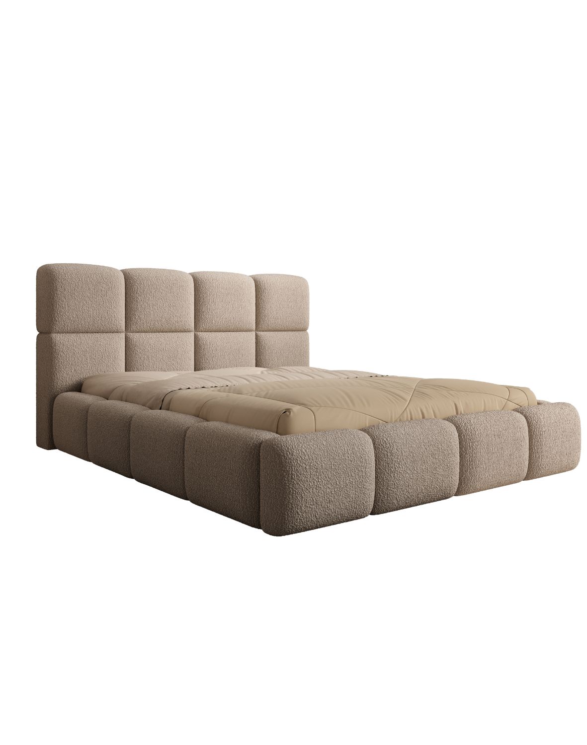 łóżko do sypialni z pojemnikiem merida