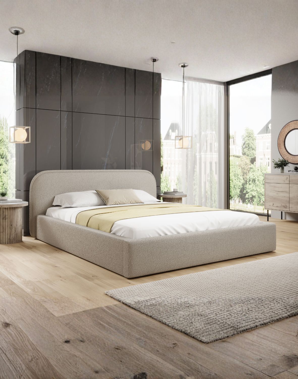 łóżko do sypialni santiago