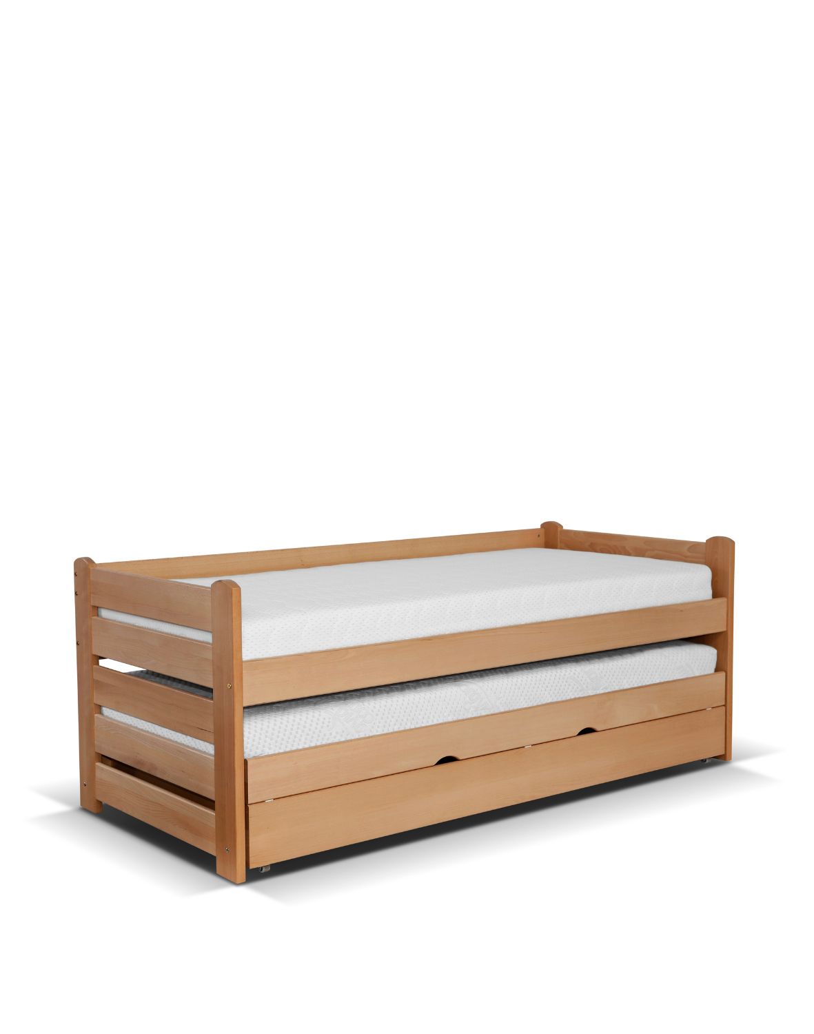 łożko drewniane wysuwane for 2 plus