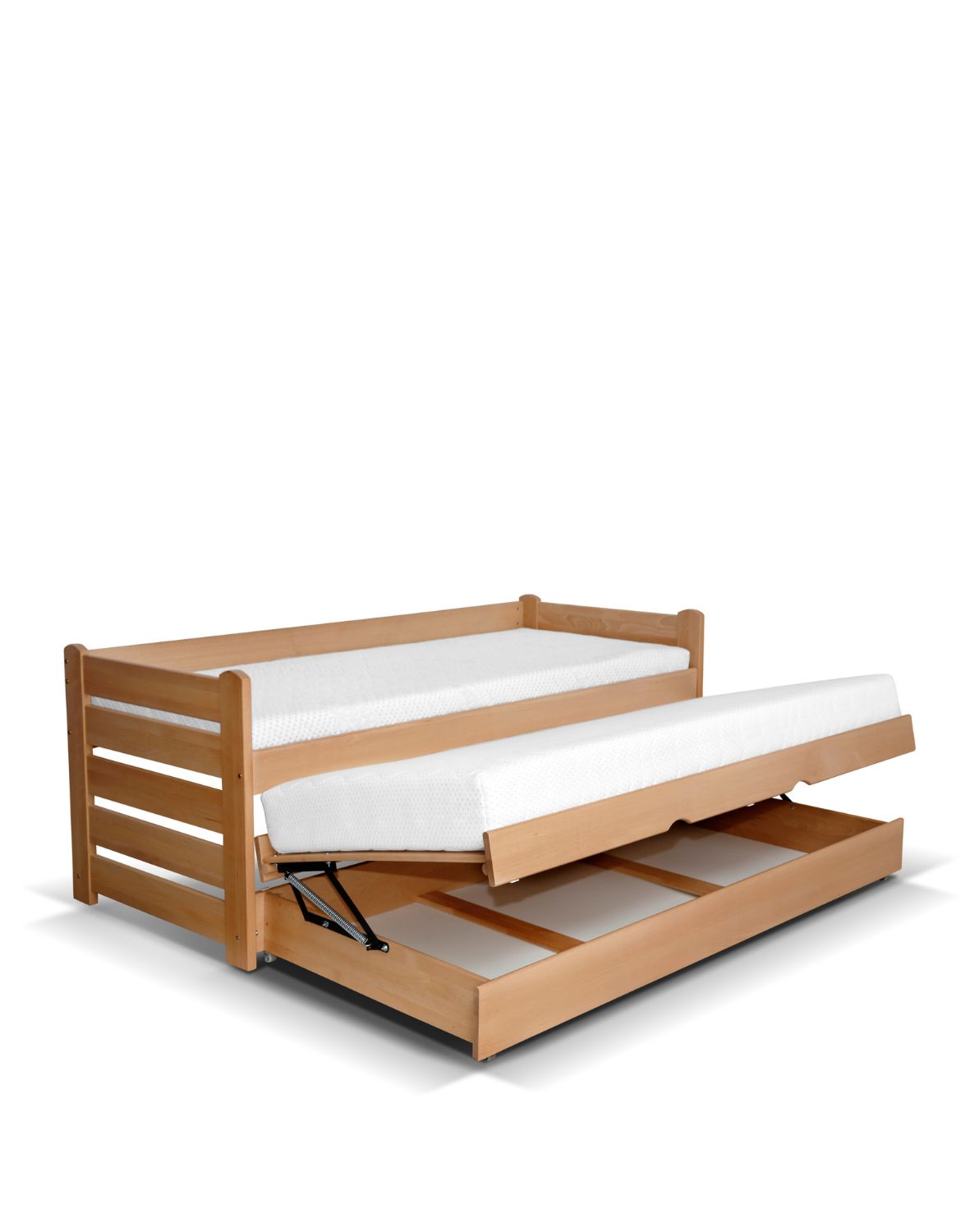 łożko drewniane wysuwane for 2 plus