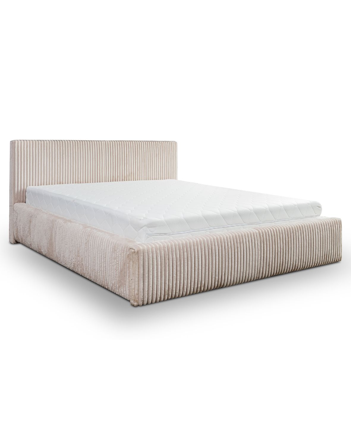 tapicerowane łóżko inez