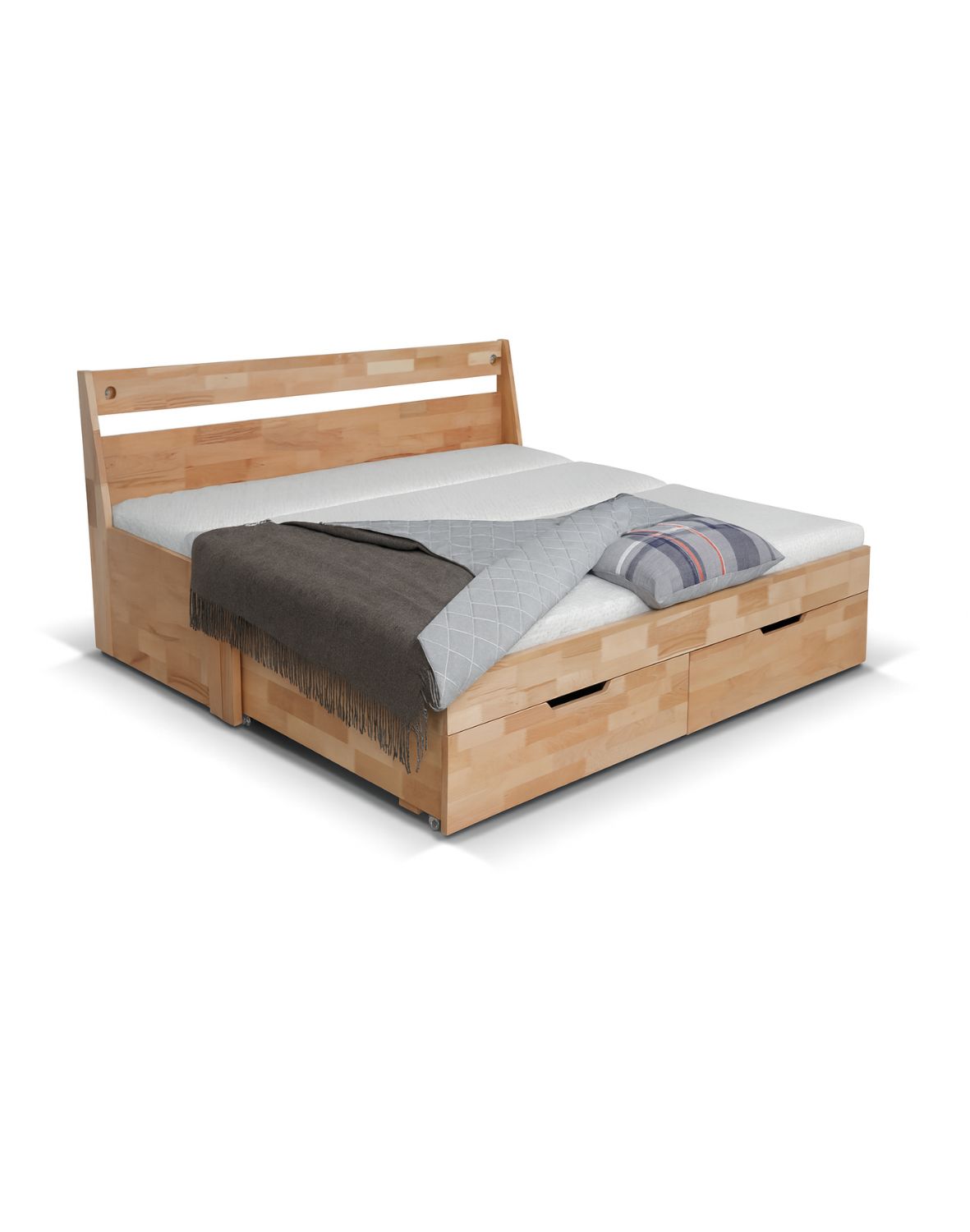 łóżko młodzieżowe podwójne wyswune