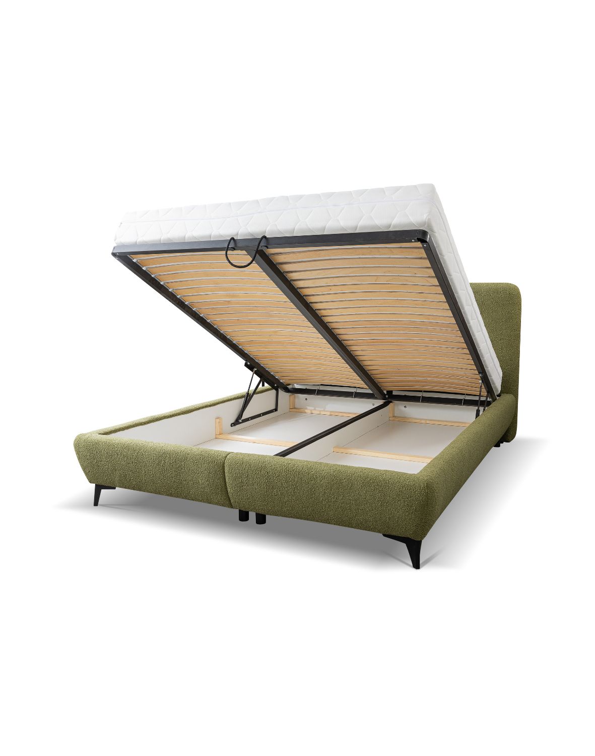 tapicerowne łóżko sypialnane elena