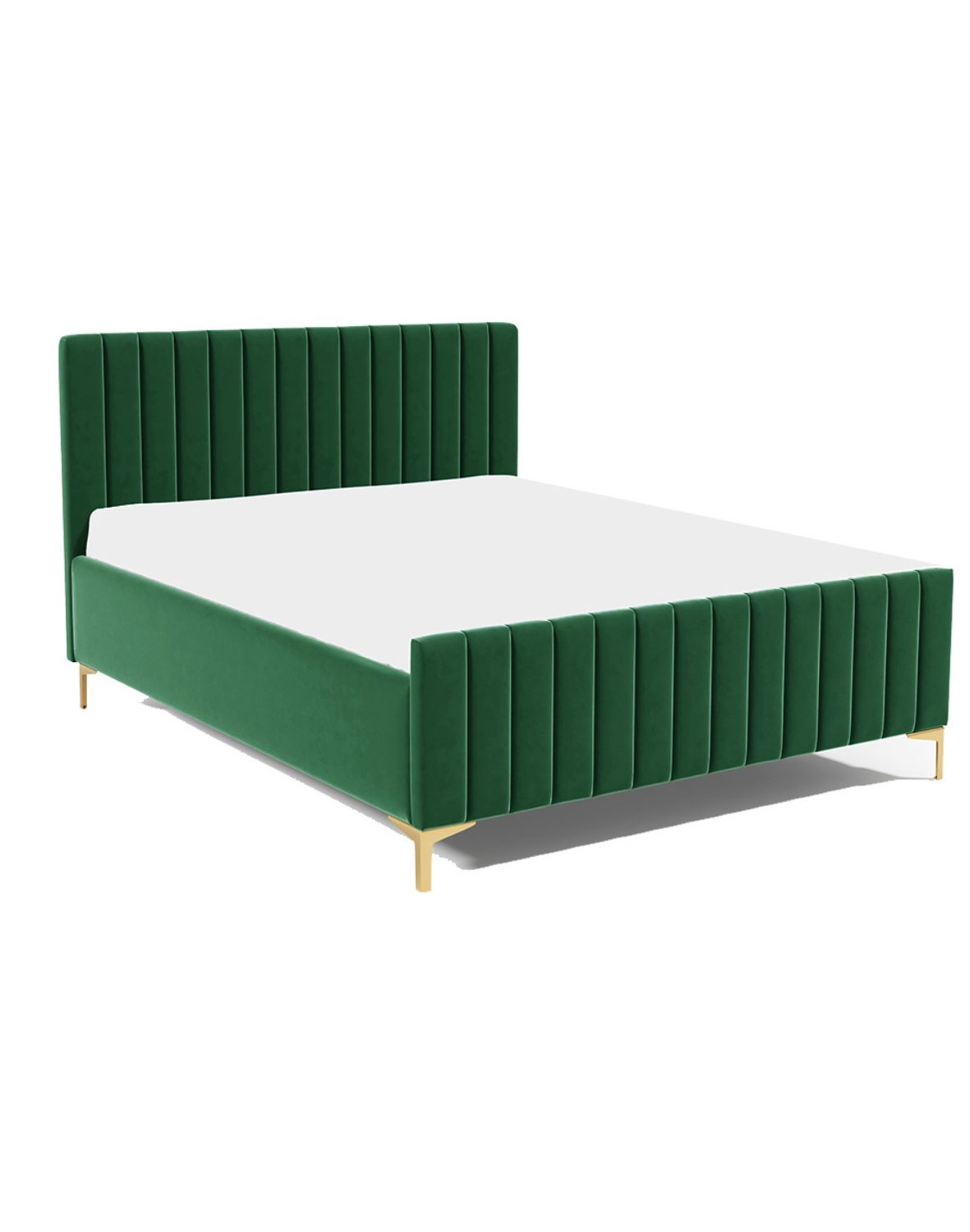 łóżko tapicerowane typ 25 na wysokich nóżkach