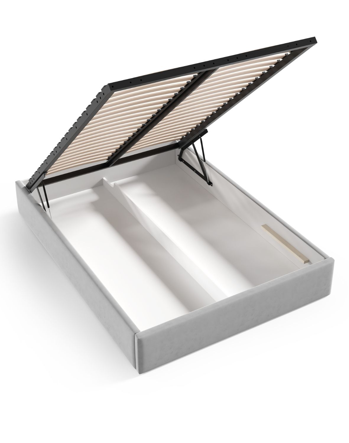 łóżko tapicerowane typ 25 na wysokich nóżkach