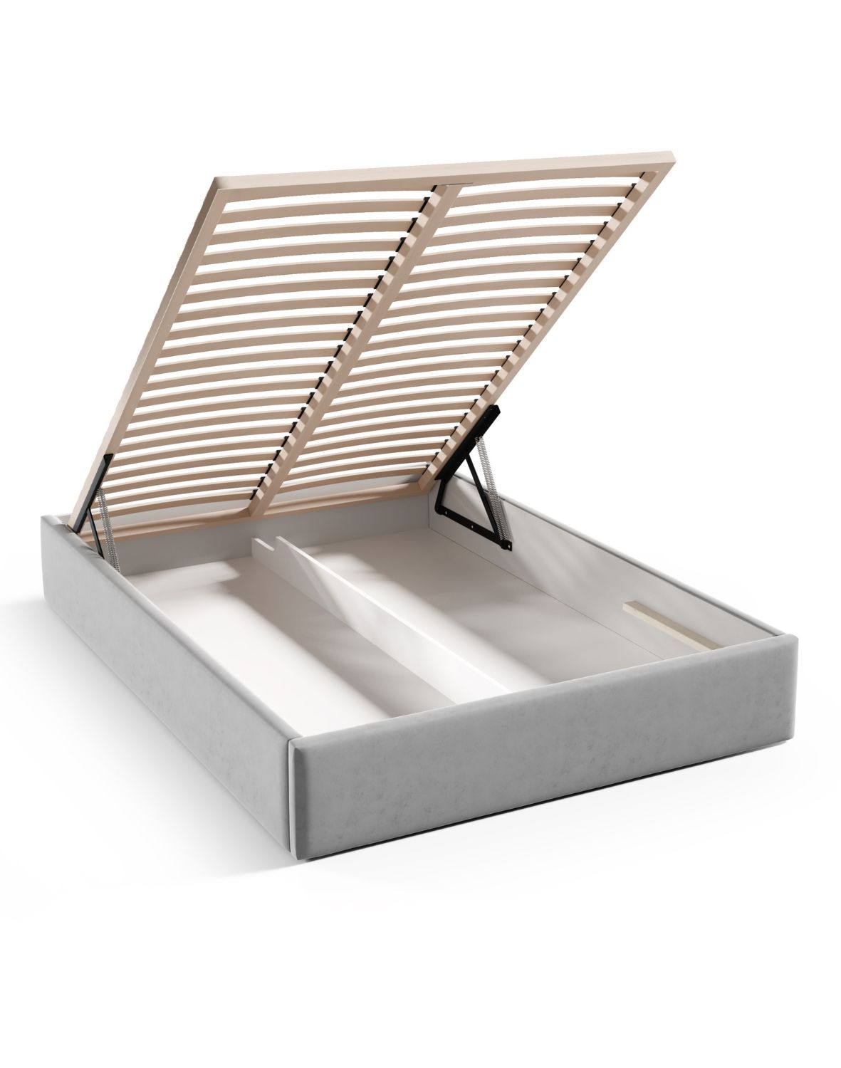 łóżko tapicerowane typ 25 na wysokich nóżkach