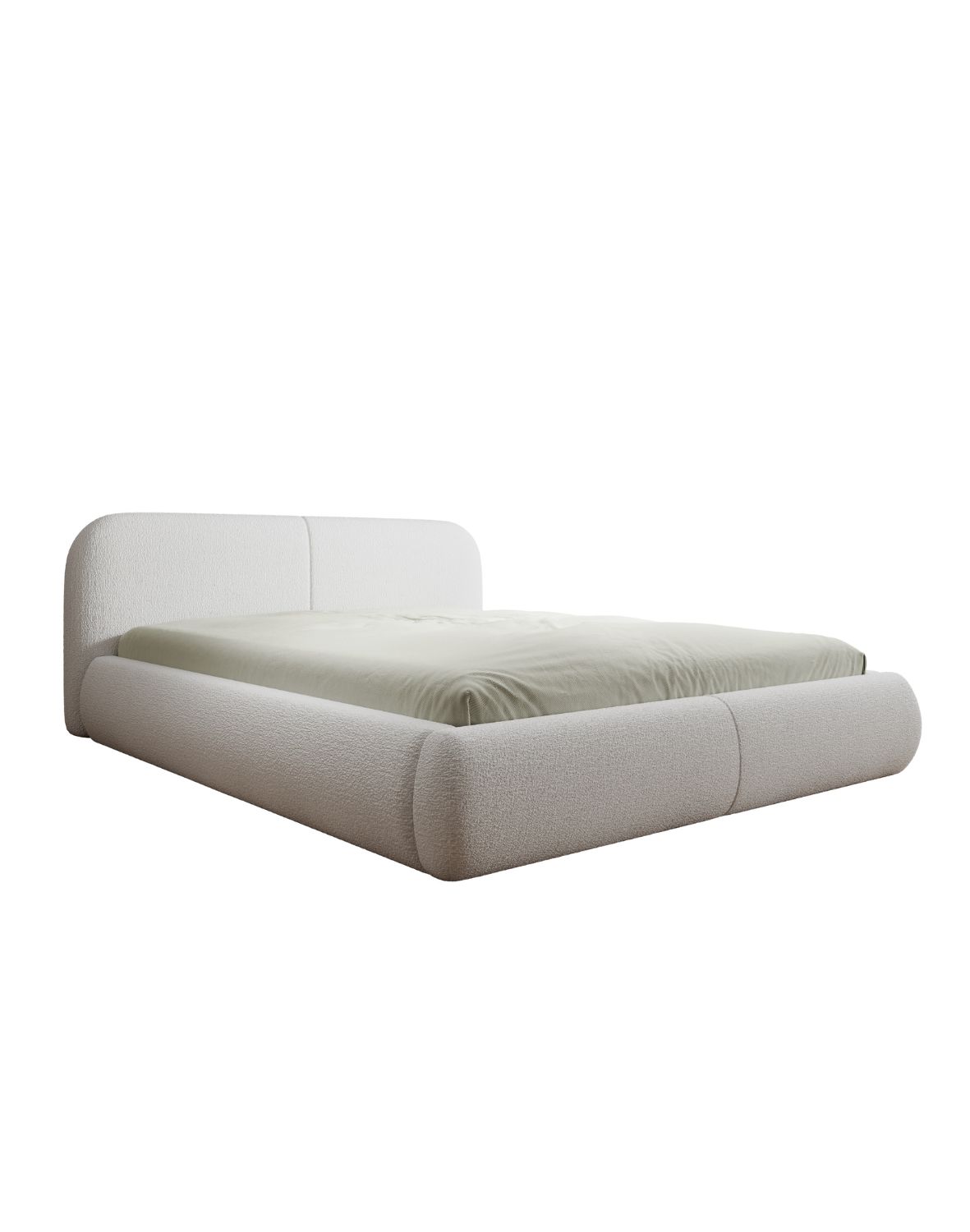 łóżko tapicerowane z pojemnikiem fogo