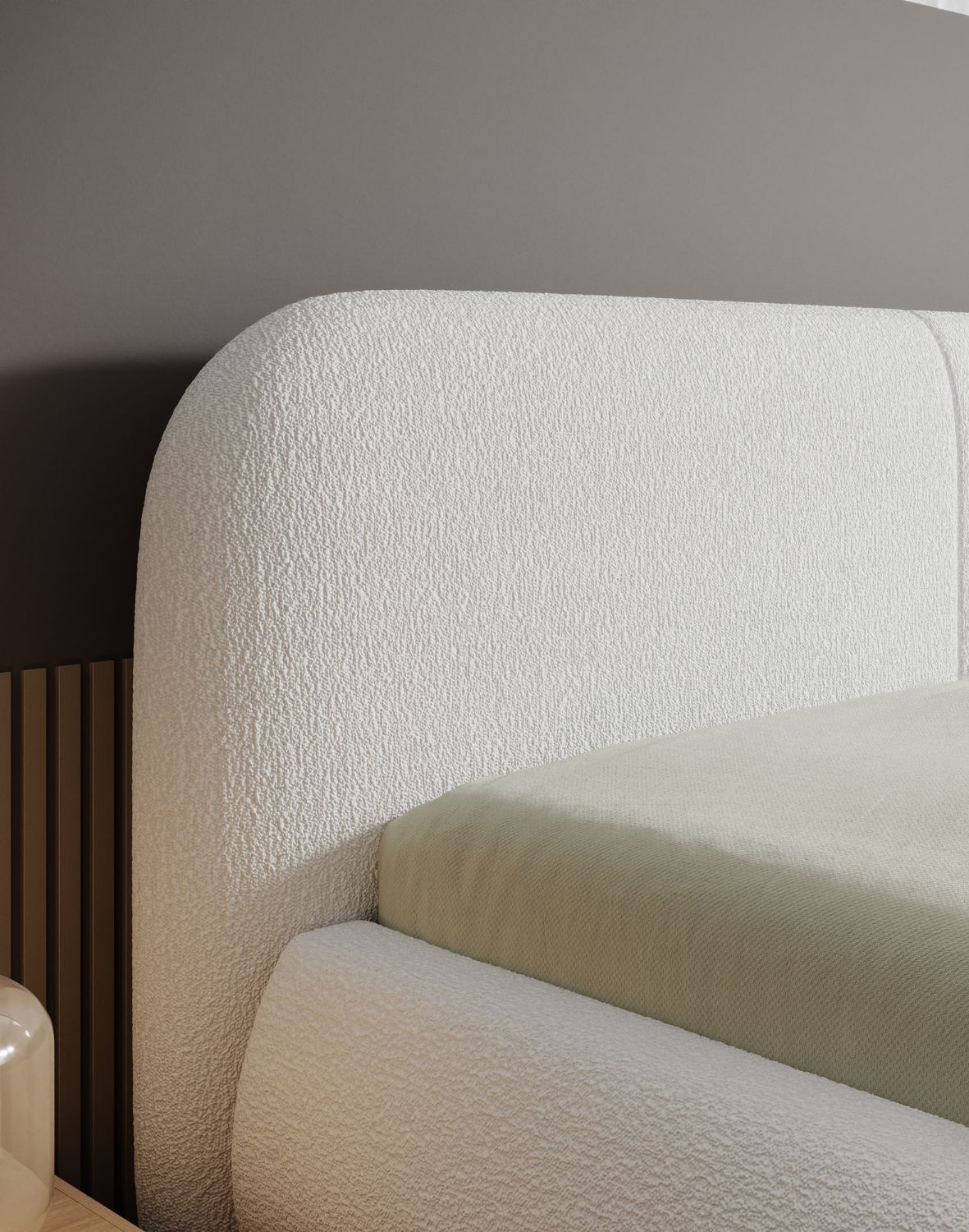 łóżko tapicerowane z pojemnikiem fogo