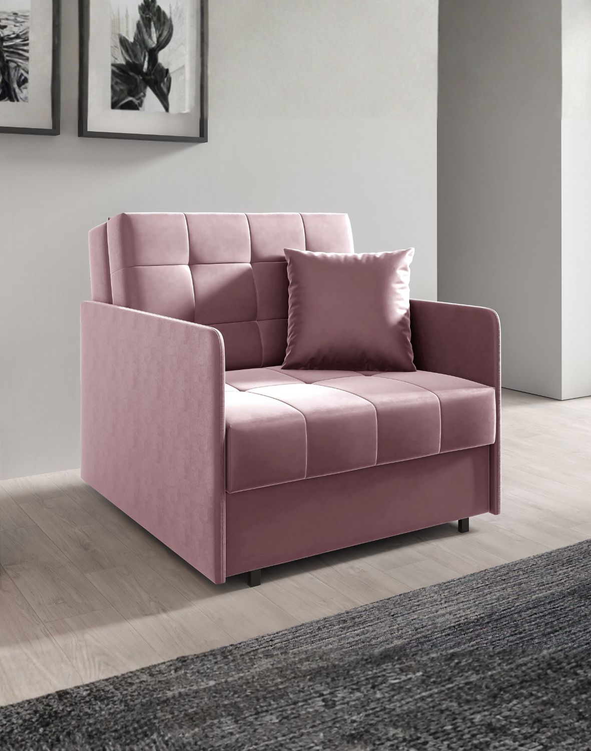 mały fotel do spania sally i