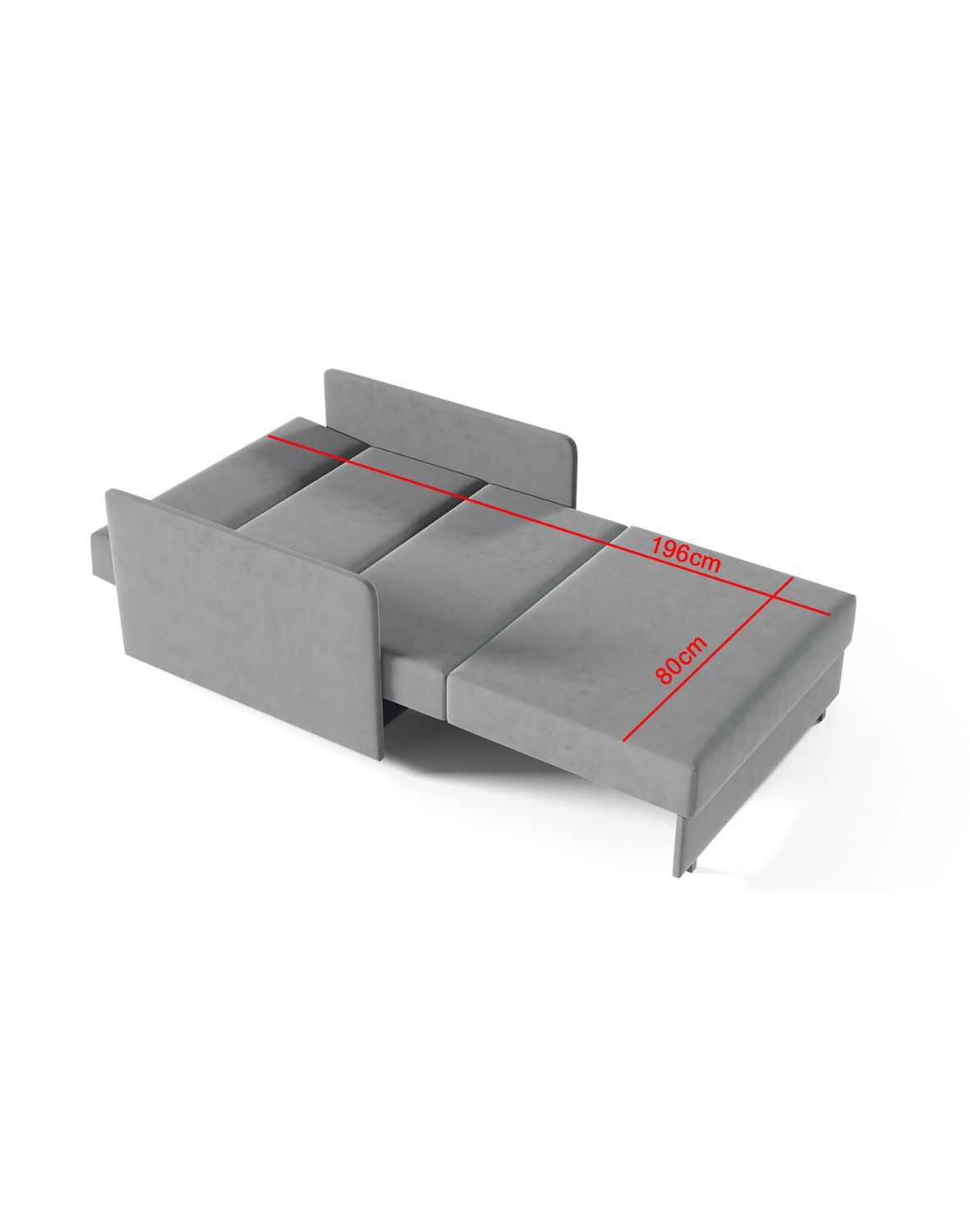 mały fotel do spania sally i