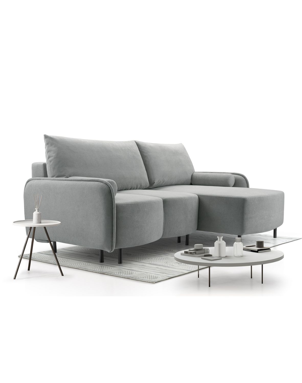 mały narożnik tini na wysokich nóżkach