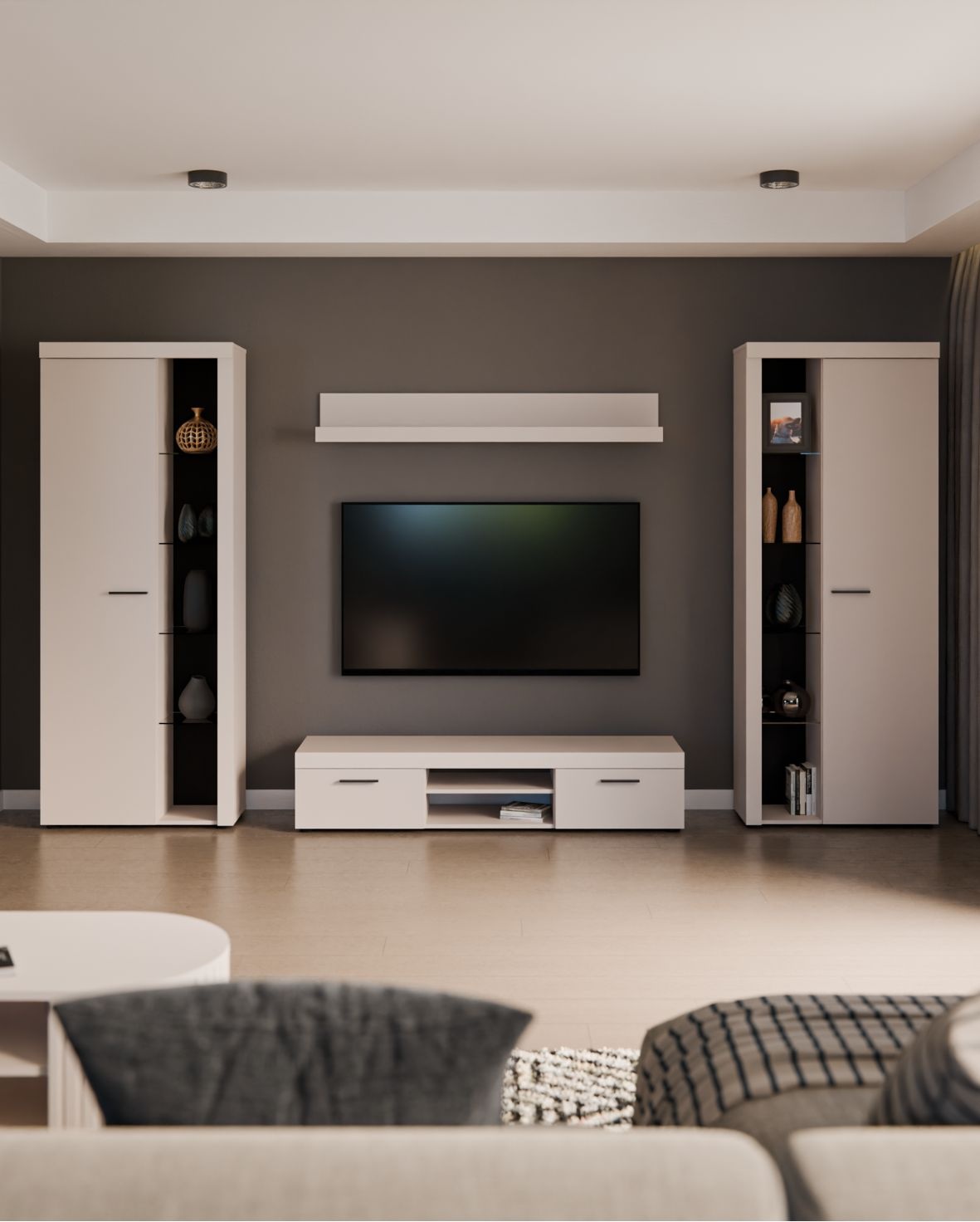 Meblościanka Rumba XL BP Beż Piaskowy