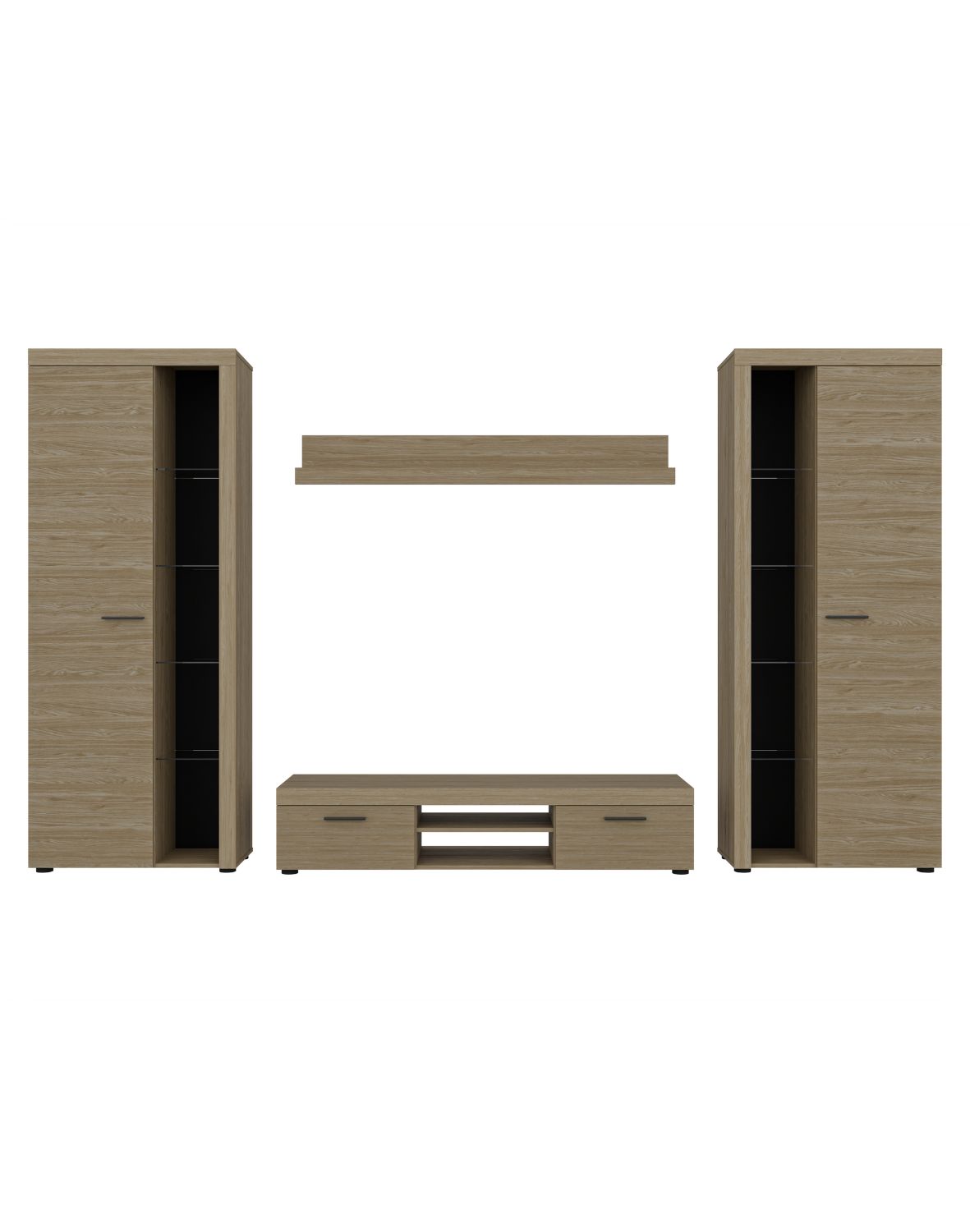 Meblościanka Rumba XL DO Dąb Olejowany