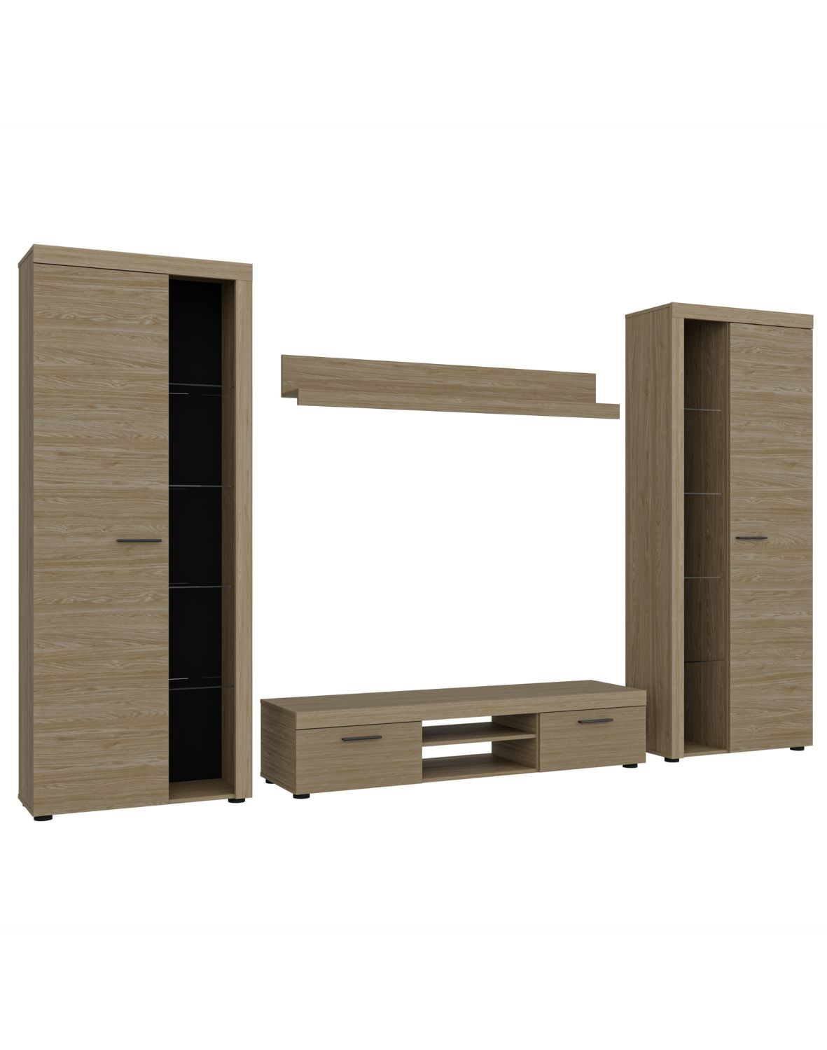 Meblościanka Rumba XL DO Dąb Olejowany