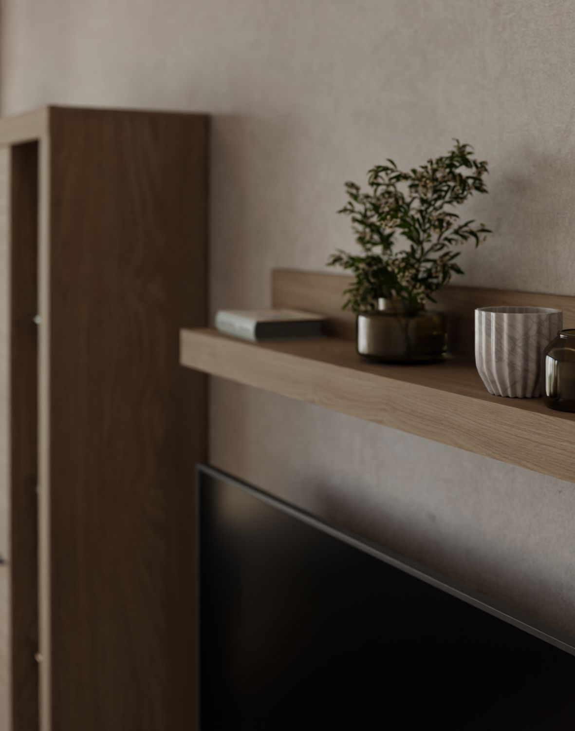 Meblościanka Rumba XL DO Dąb Olejowany