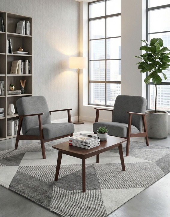 fotel do salonu milano 1s, retro, typu lisek