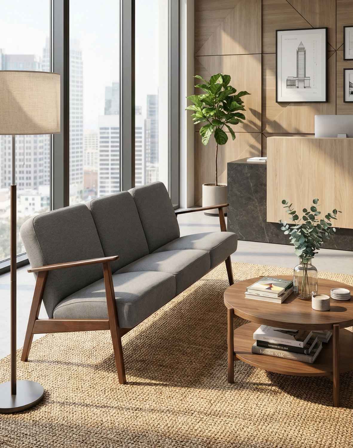 sofa trzyosobowa do salonu milano 3s, retro