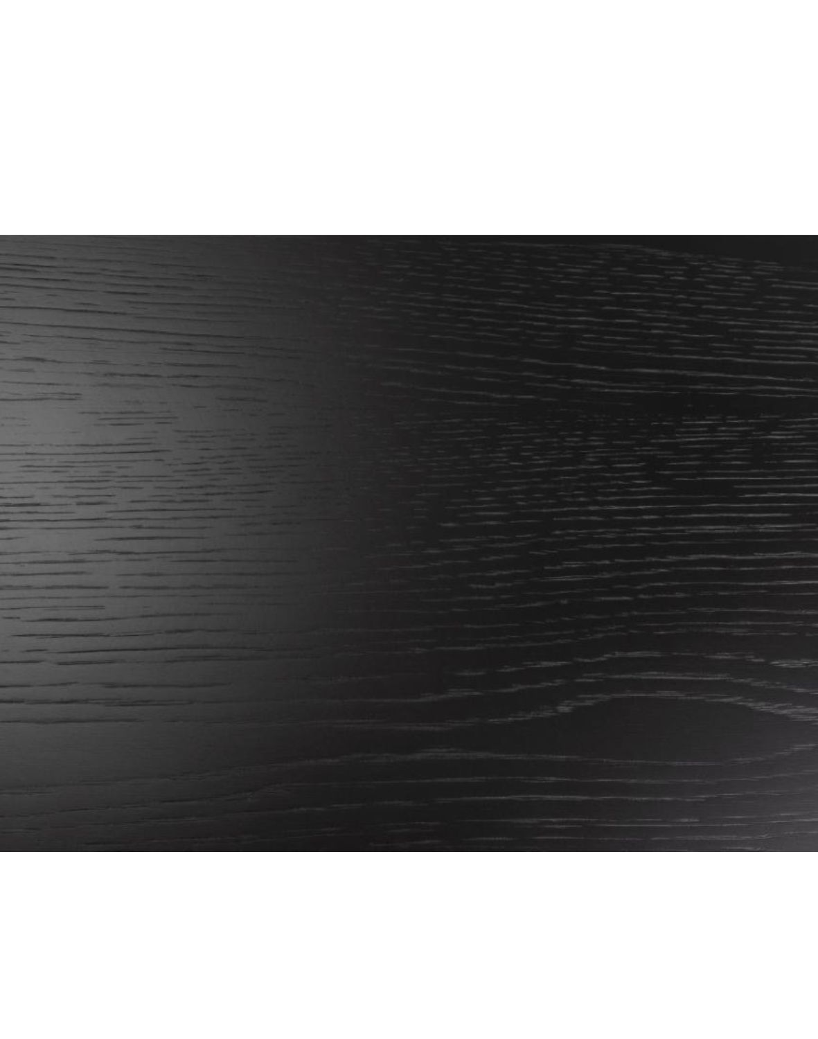 designerskie biurko miso, czarne, fornir dębowy (85597)