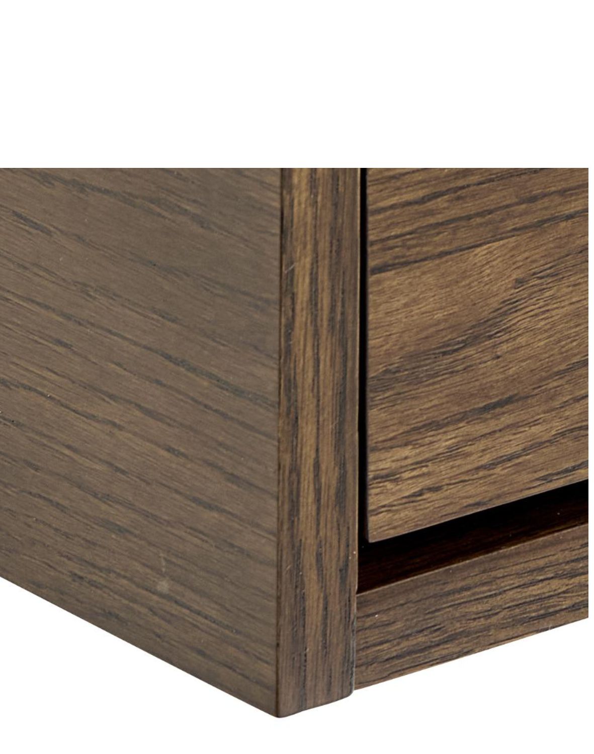 szafka nocna monfort, ciemny dąb, ścienna, z szufladą (10859)