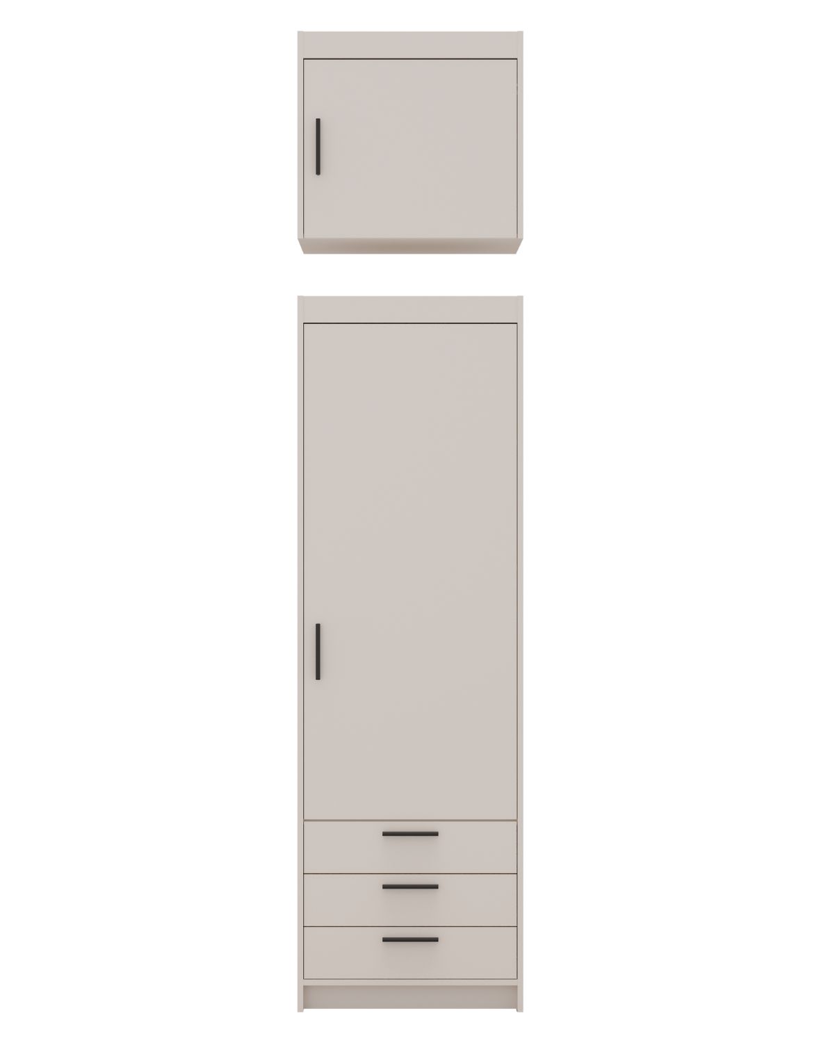 Nadstawka do szafy Elena 1D Beż Piaskowy BP01