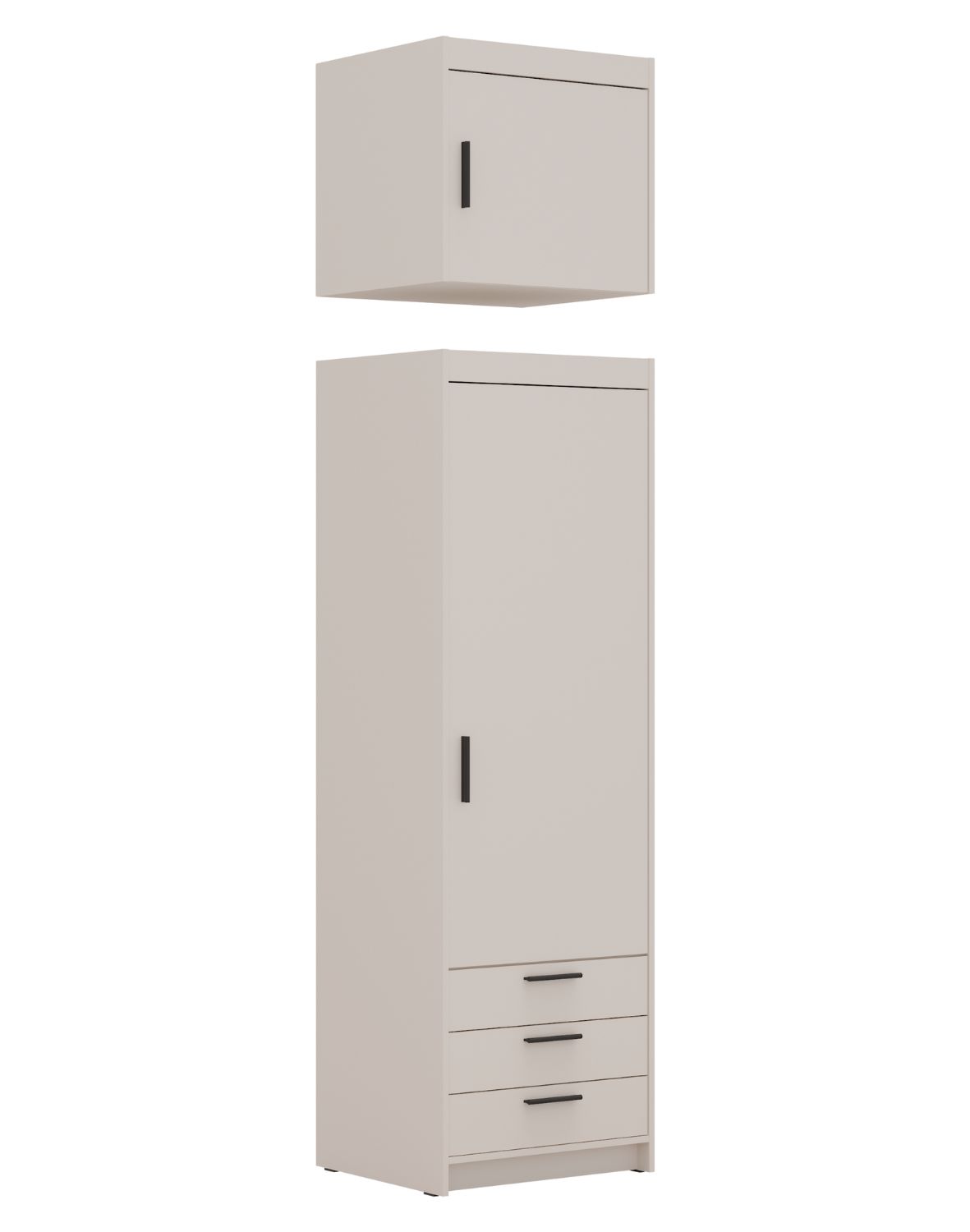 Nadstawka do szafy Elena 1D Beż Piaskowy BP01