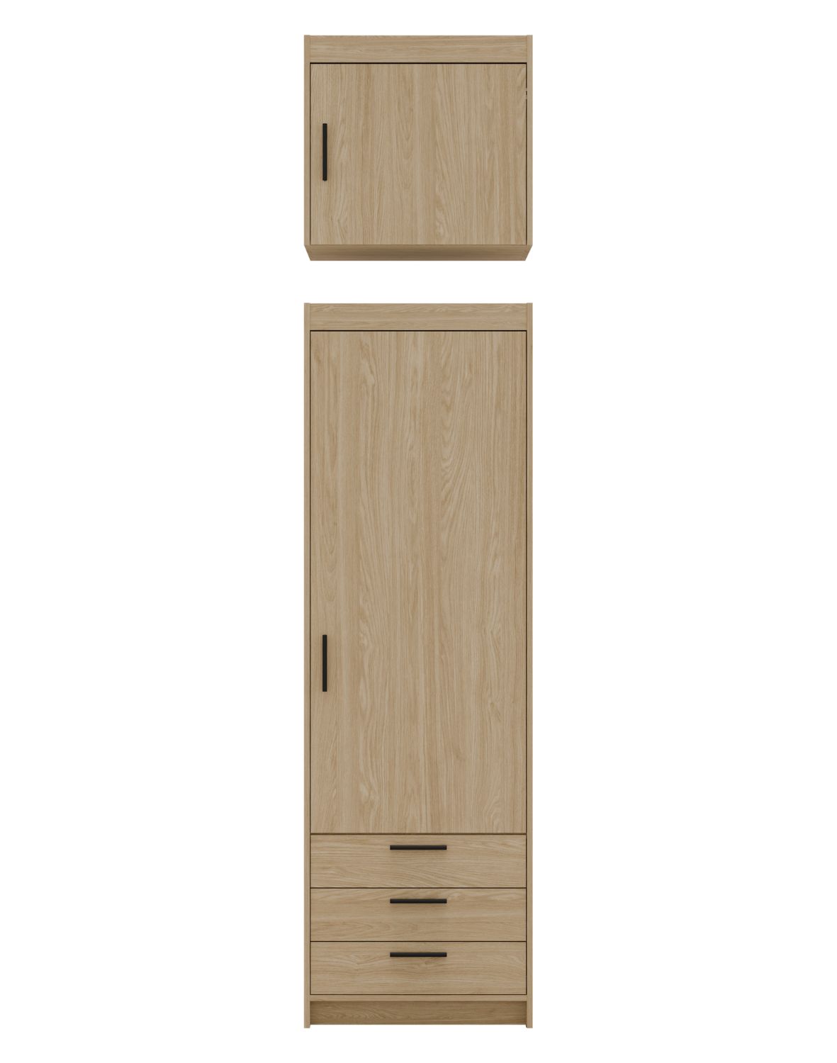 nadstawka do szafy elena 1d dab olejowany do01