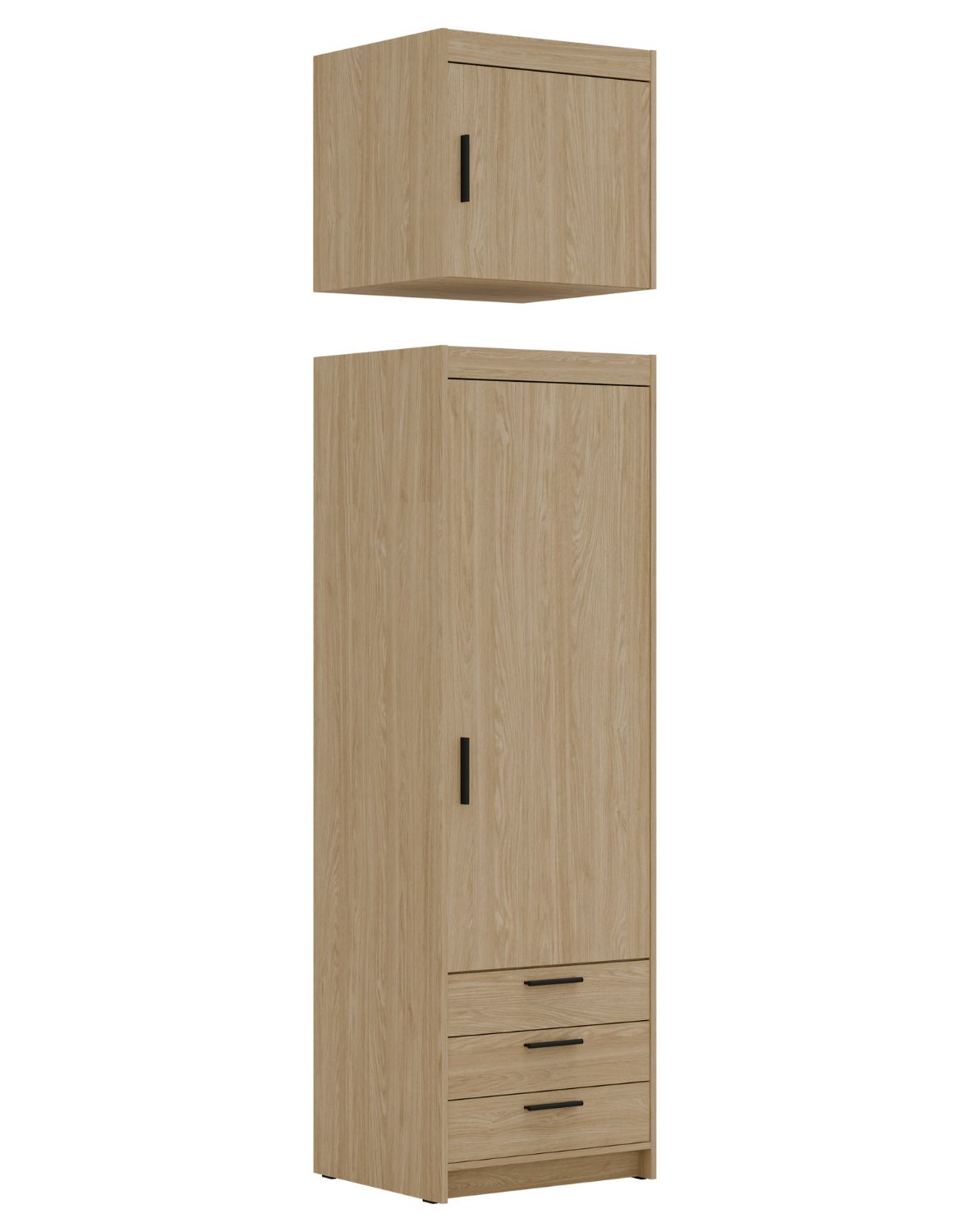 nadstawka do szafy elena 1d dab olejowany do01